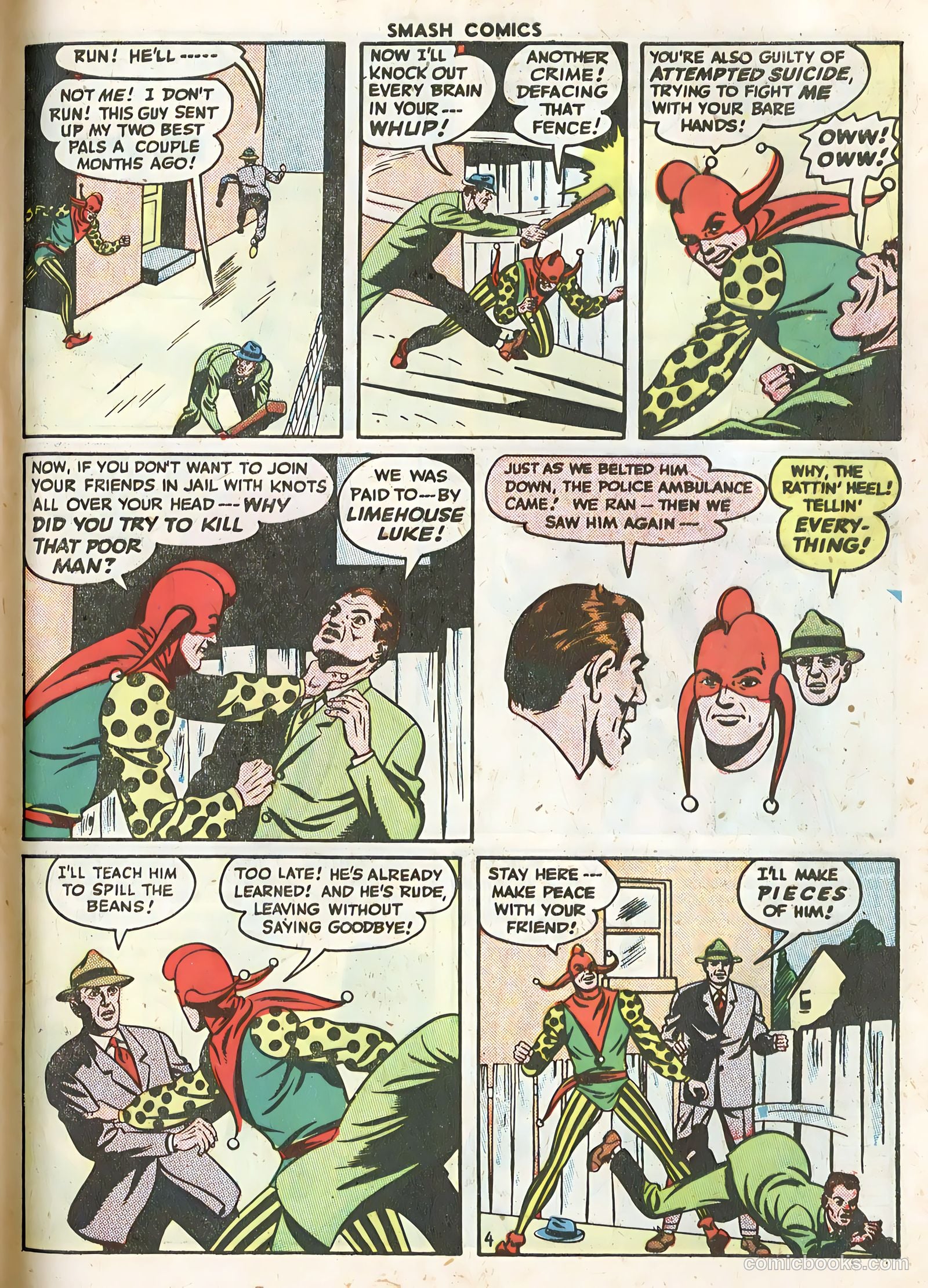 Smash Comics #67 (1946) — page 55 of 60