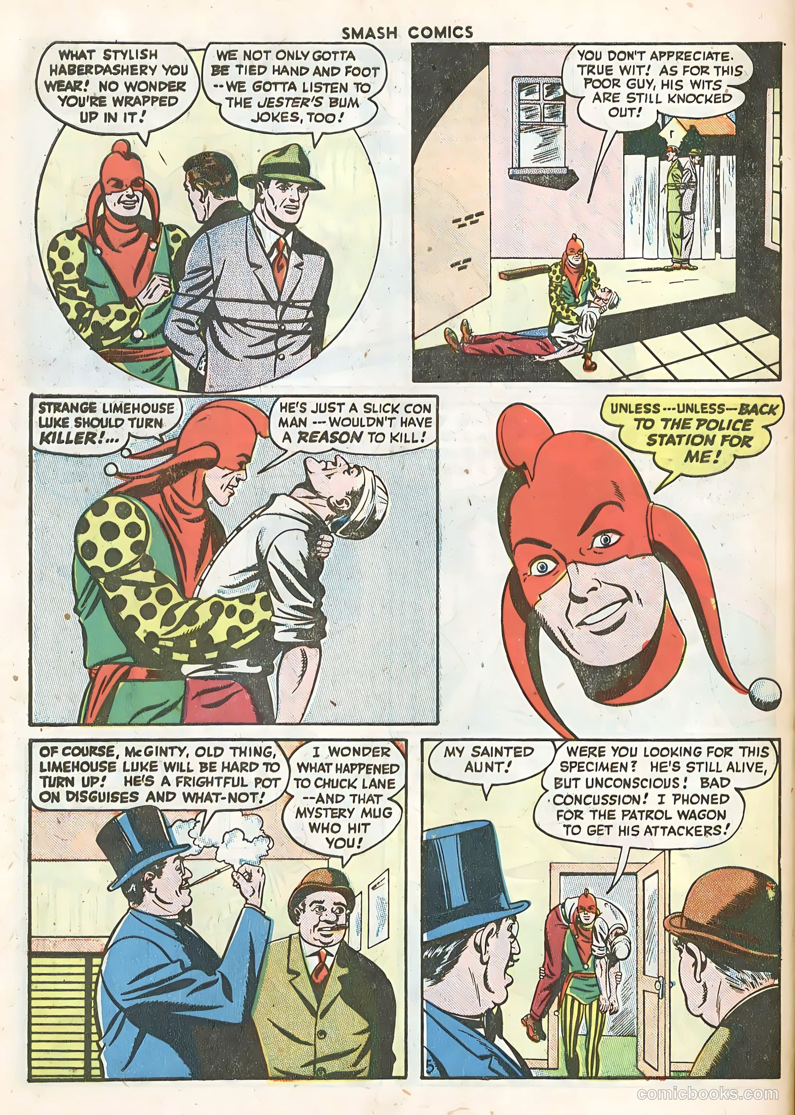 Smash Comics #67 (1946) — page 56 of 60