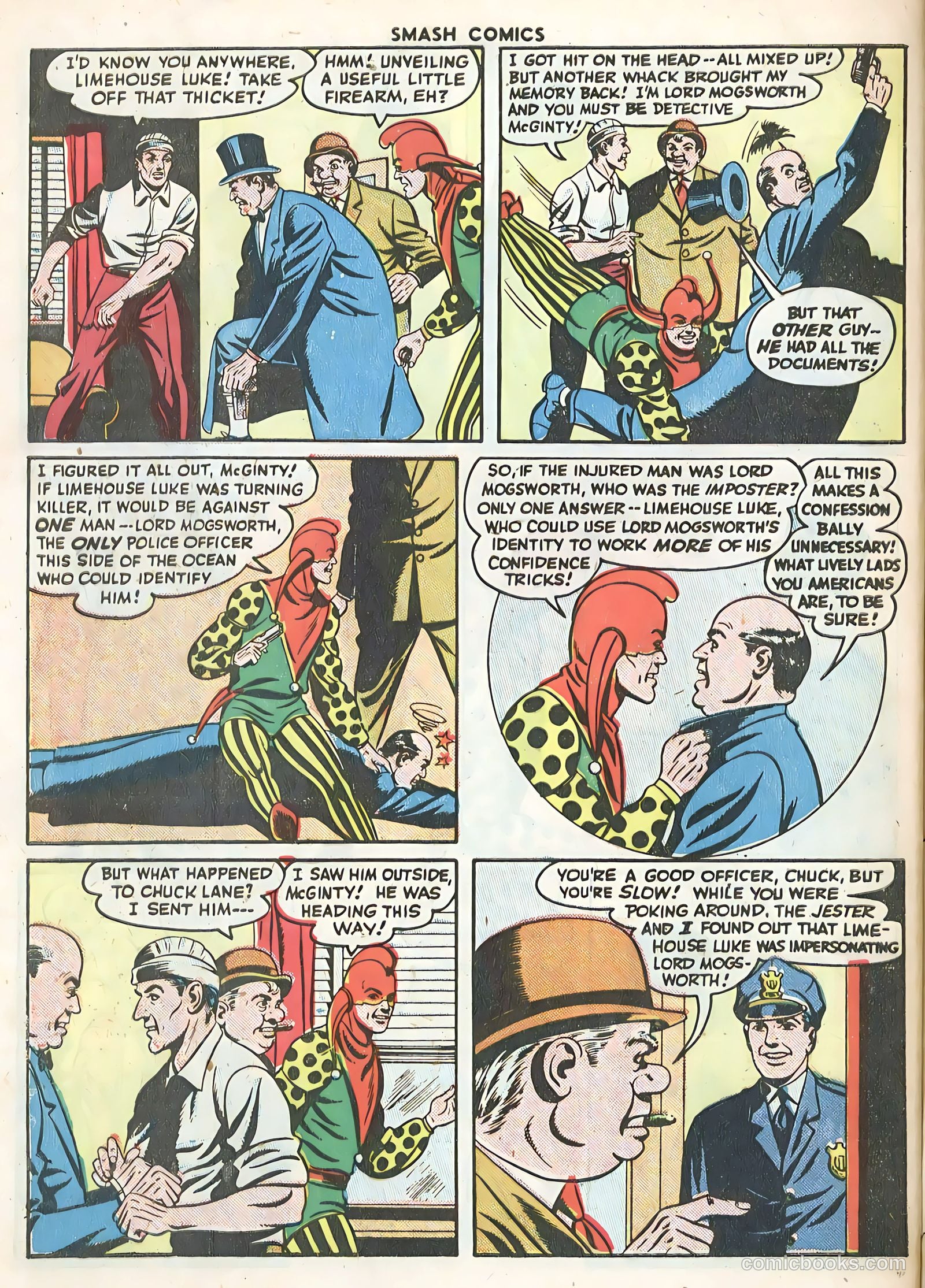 Smash Comics #67 (1946) — page 58 of 60
