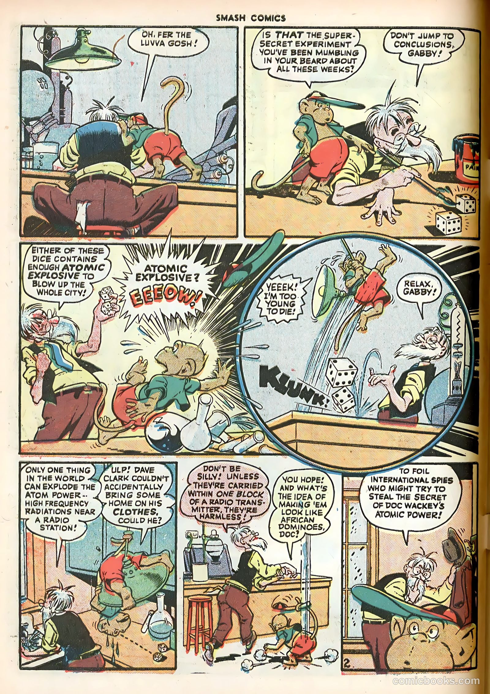 Smash Comics #68 (1946) — page 4 of 60
