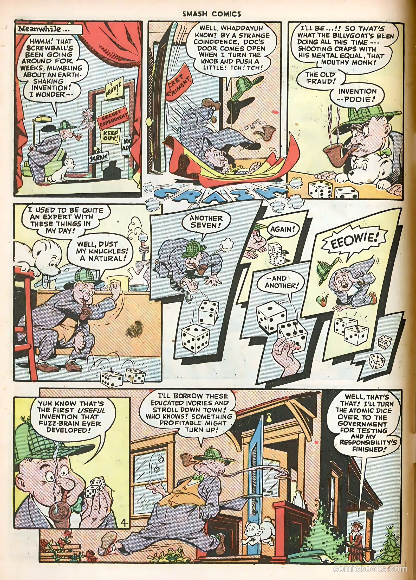 Smash Comics #68 (1946) — page 6 of 60