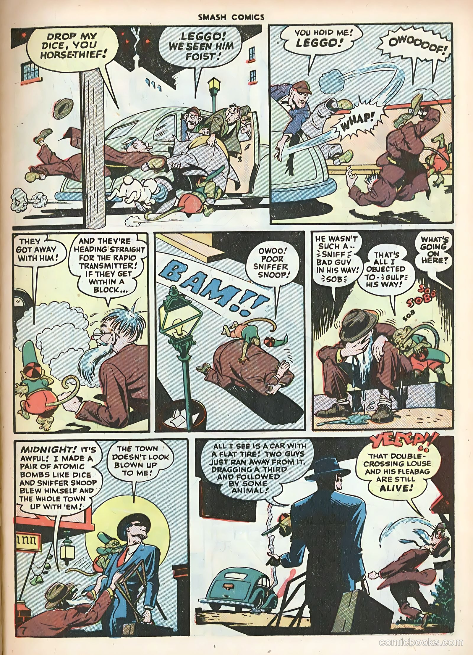 Smash Comics #68 (1946) — page 9 of 60