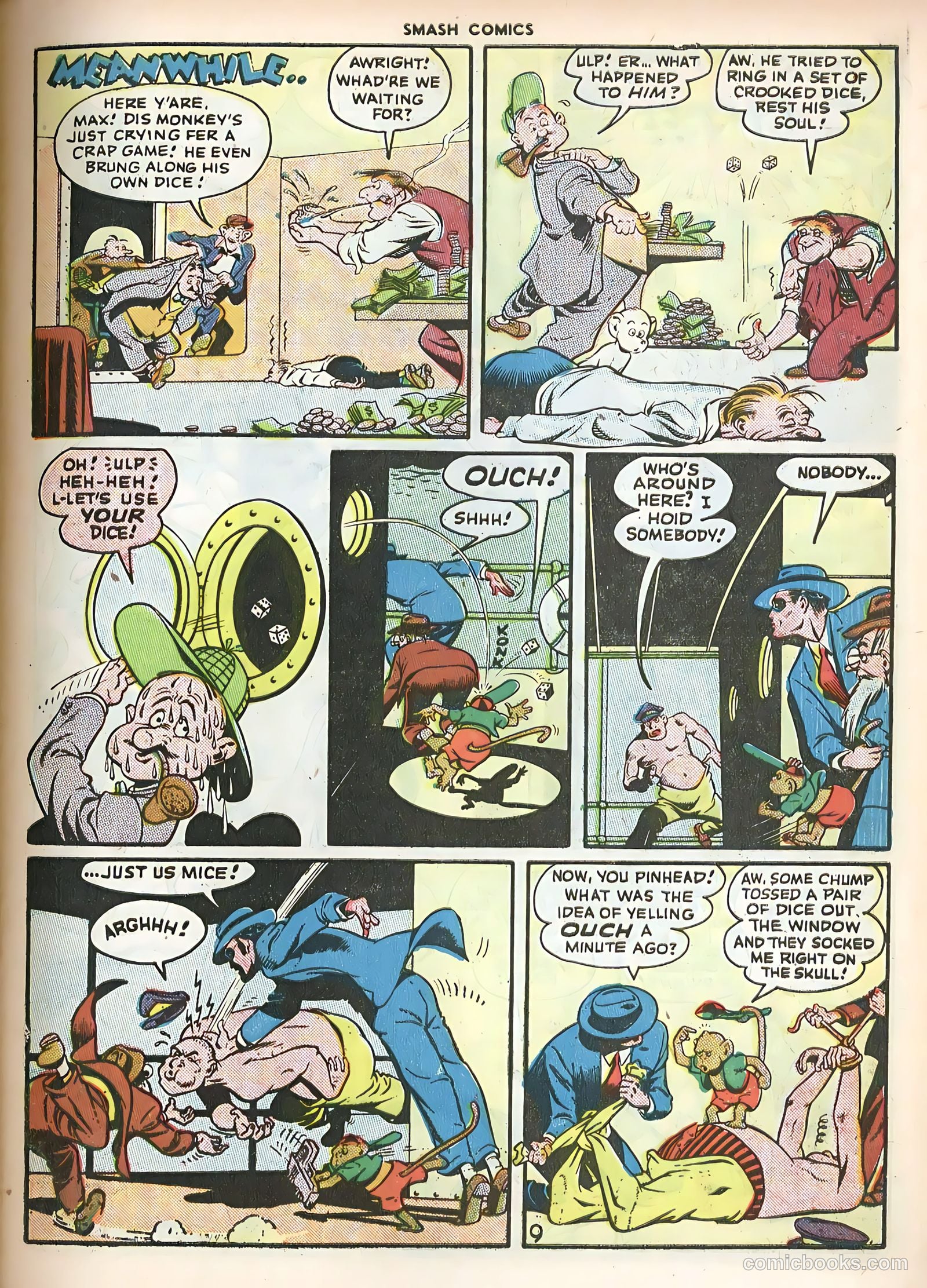 Smash Comics #68 (1946) — page 11 of 60