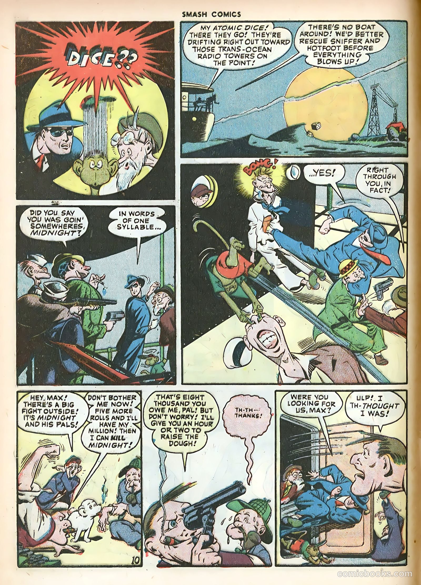Smash Comics #68 (1946) — page 12 of 60