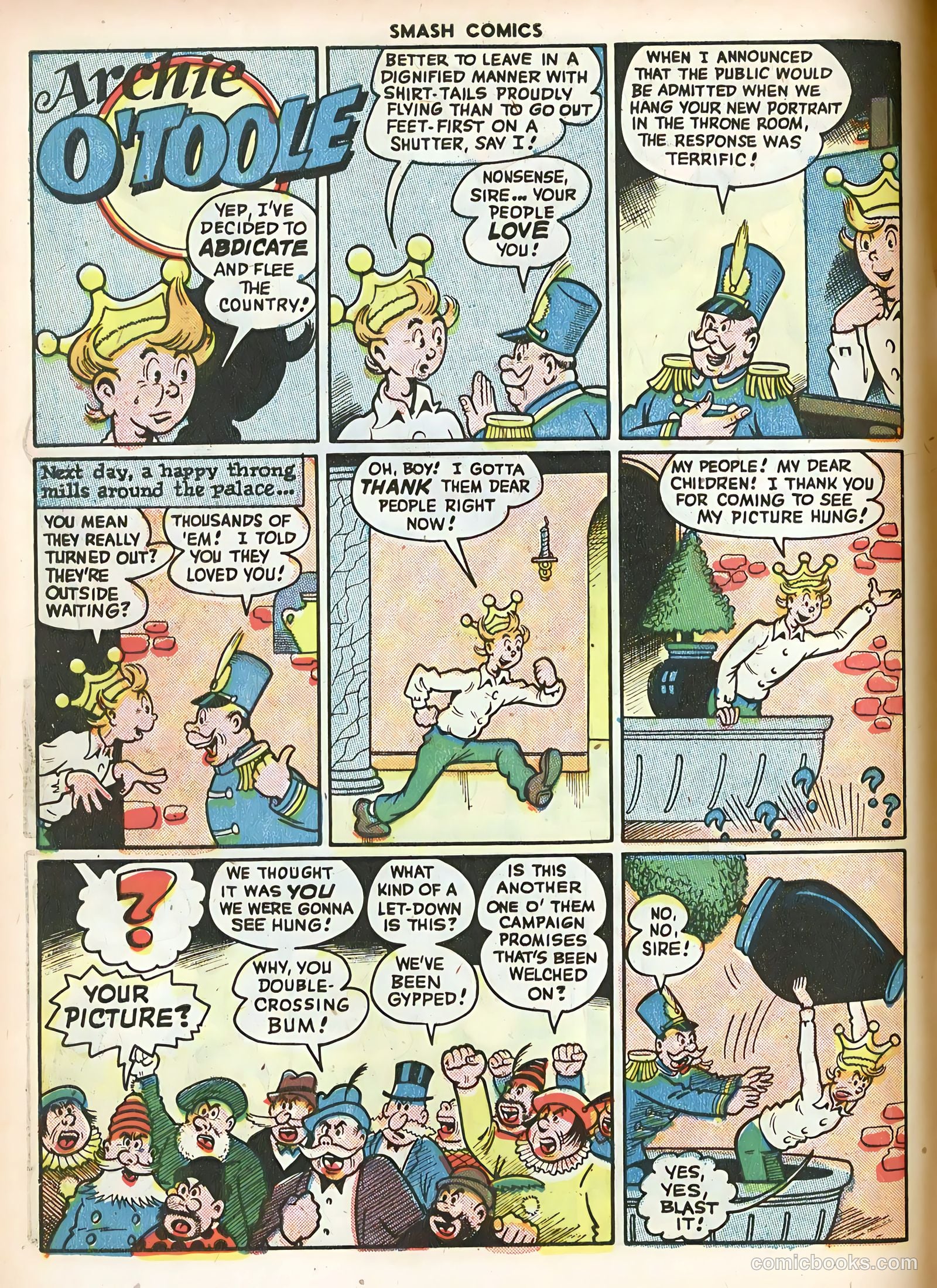 Smash Comics #68 (1946) — page 14 of 60