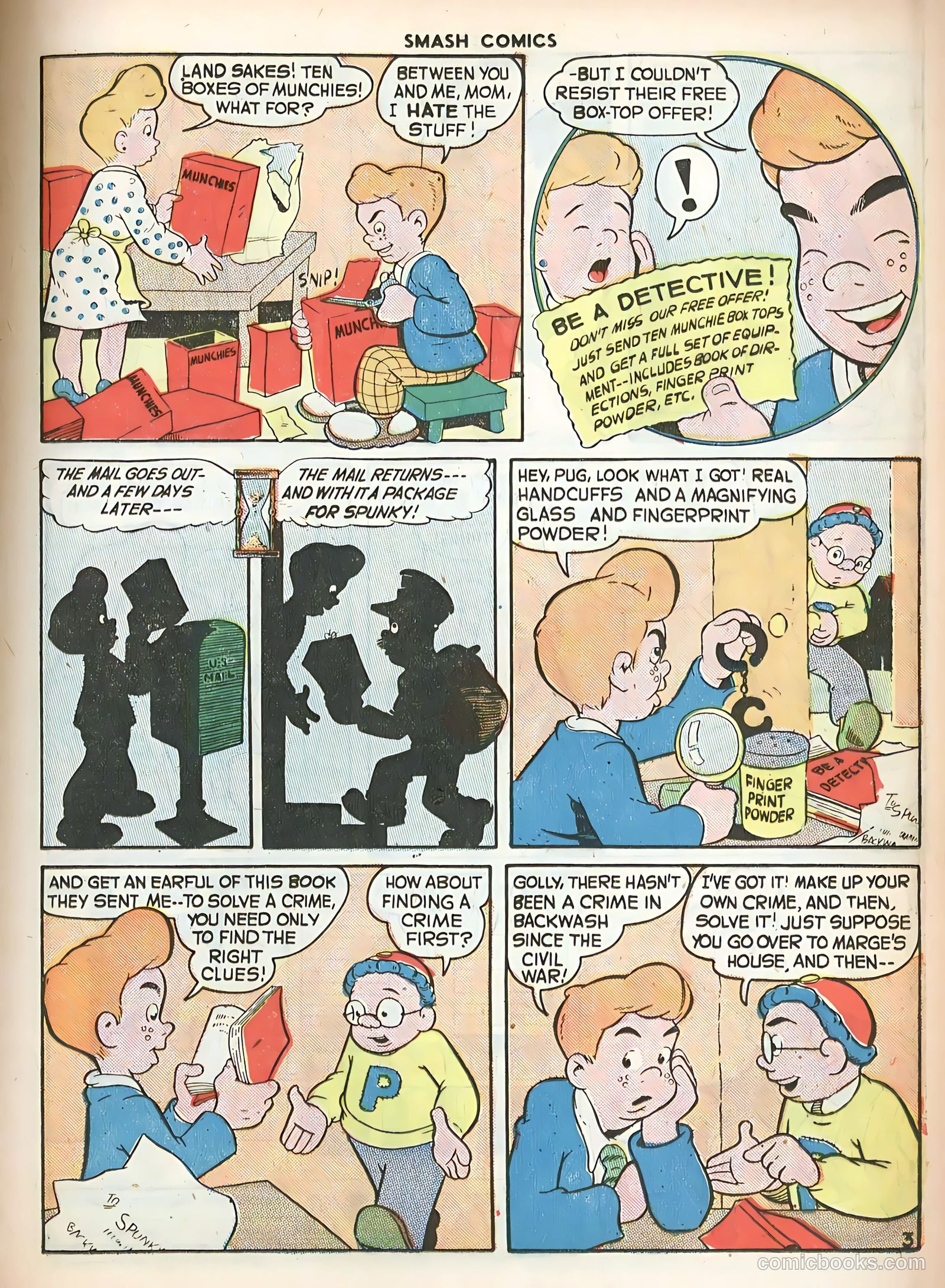 Smash Comics #68 (1946) — page 17 of 60