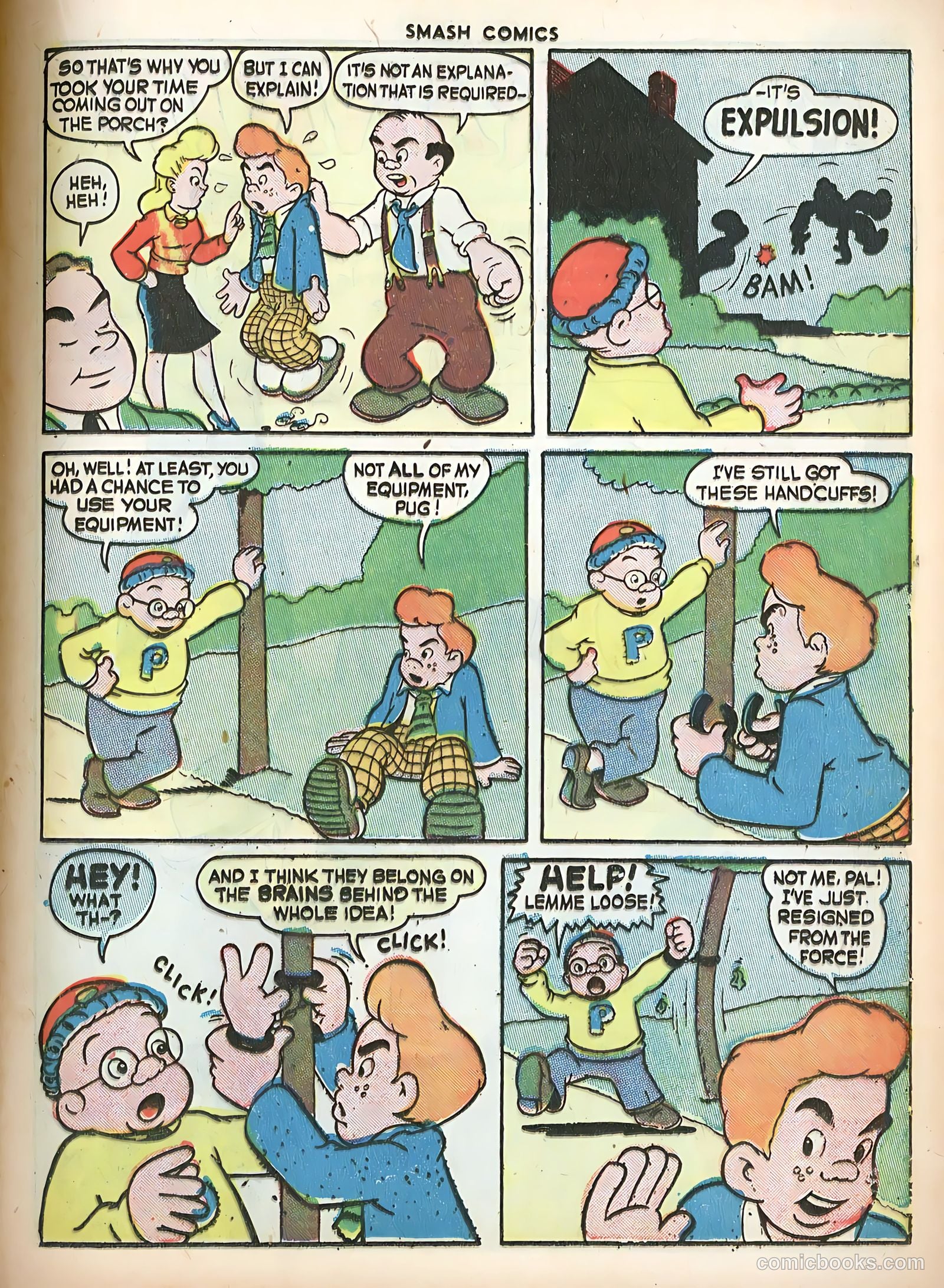 Smash Comics #68 (1946) — page 21 of 60