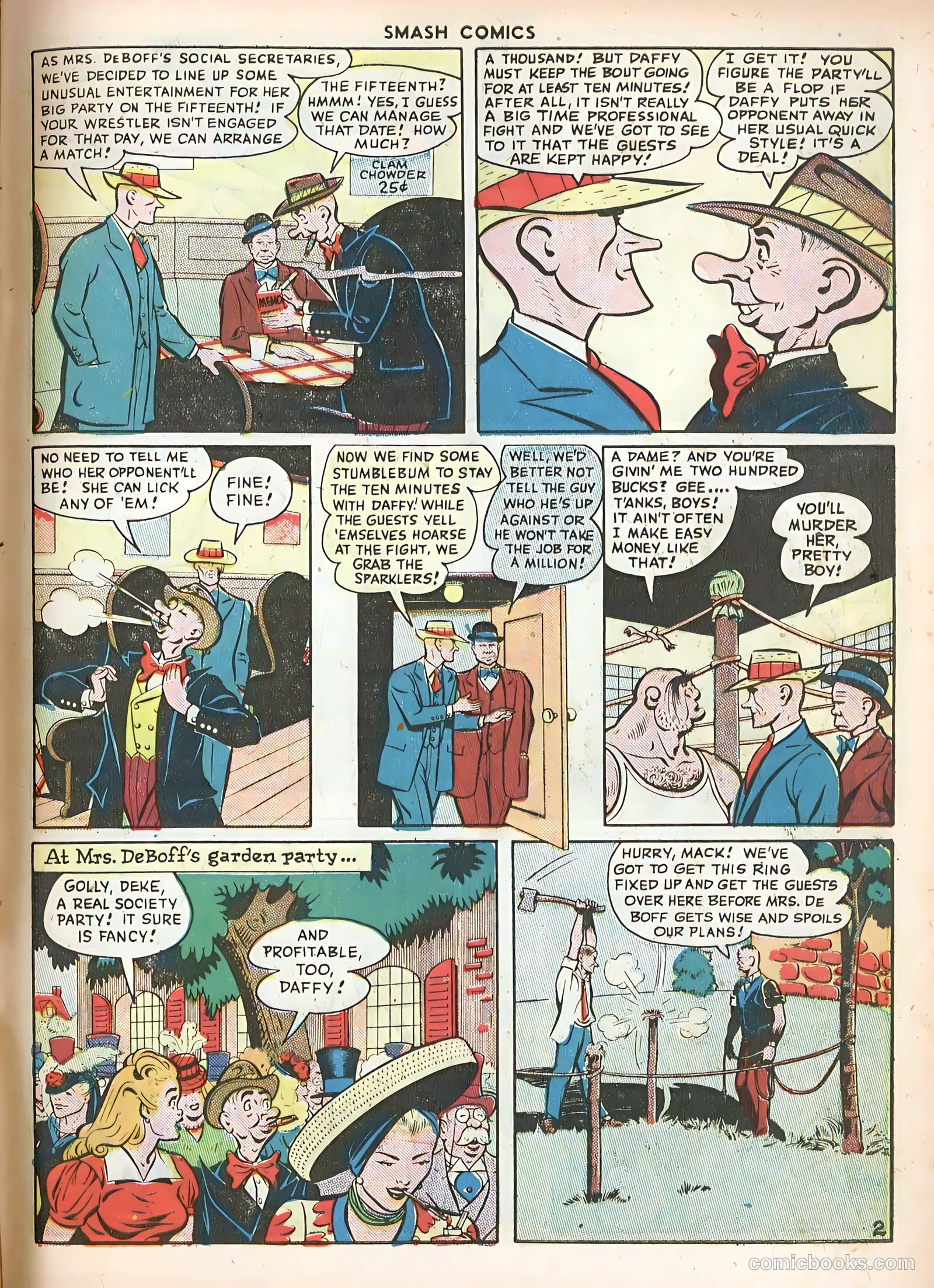 Smash Comics #68 (1946) — page 45 of 60