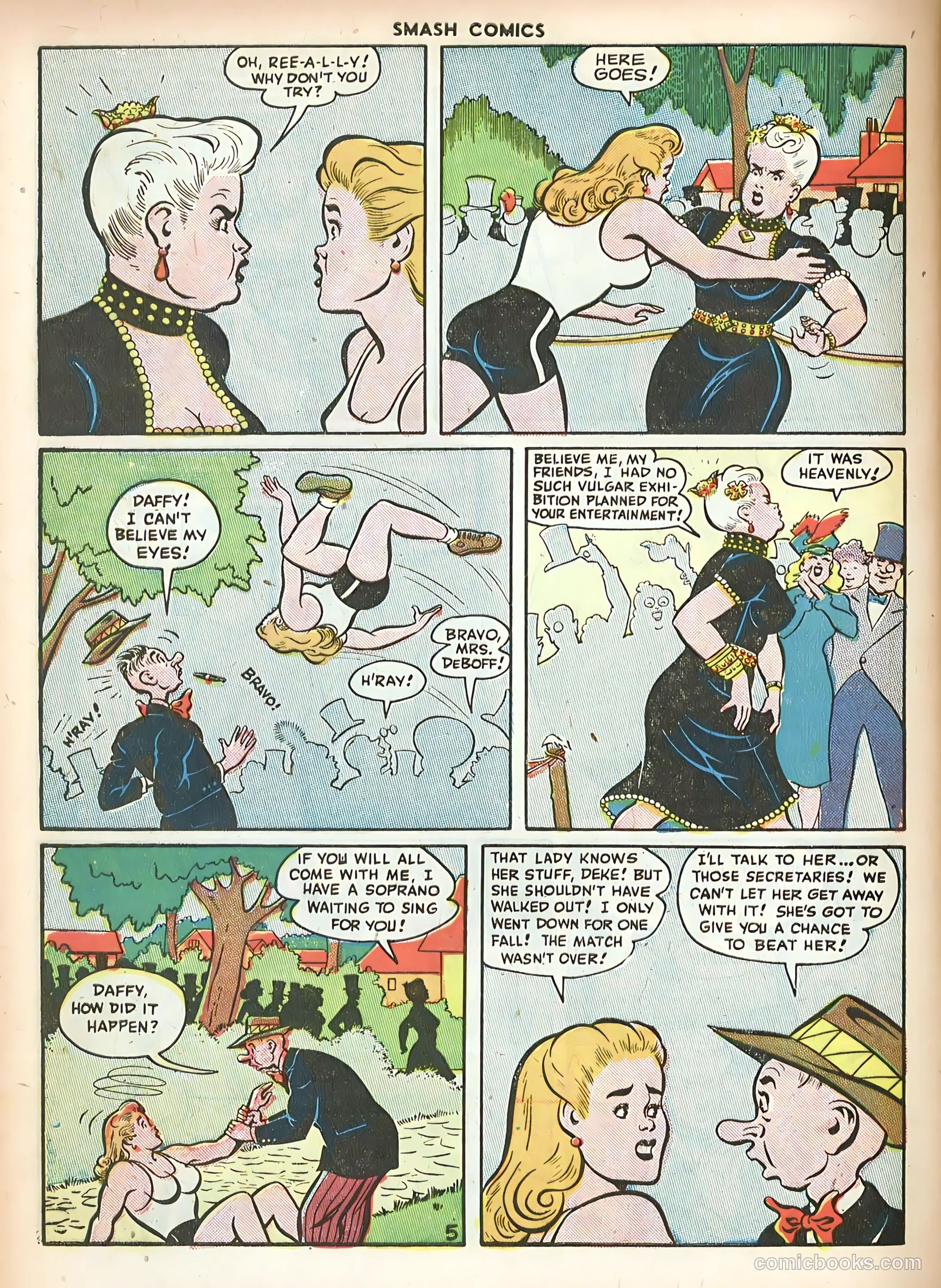 Smash Comics #68 (1946) — page 48 of 60