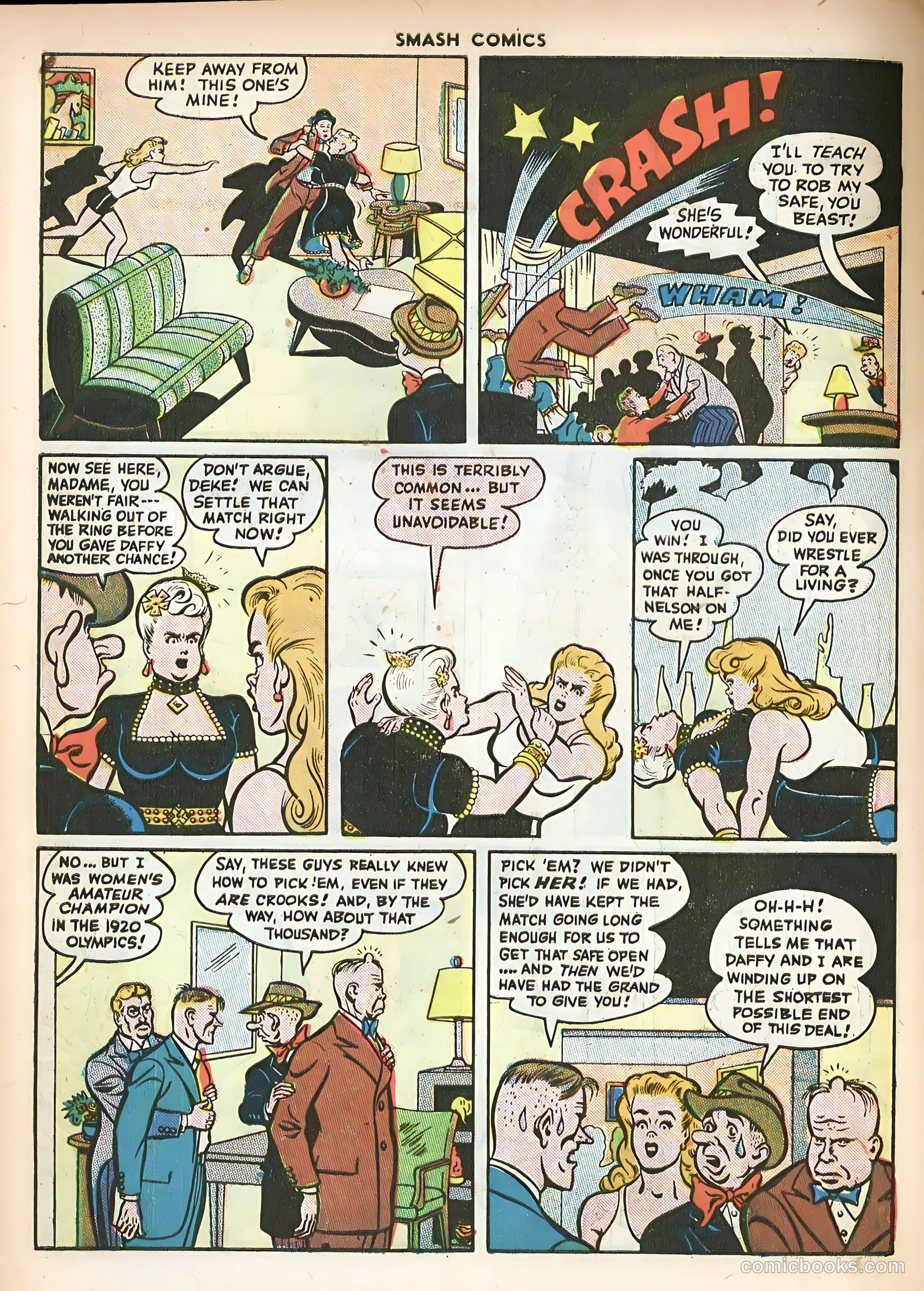 Smash Comics #68 (1946) — page 50 of 60