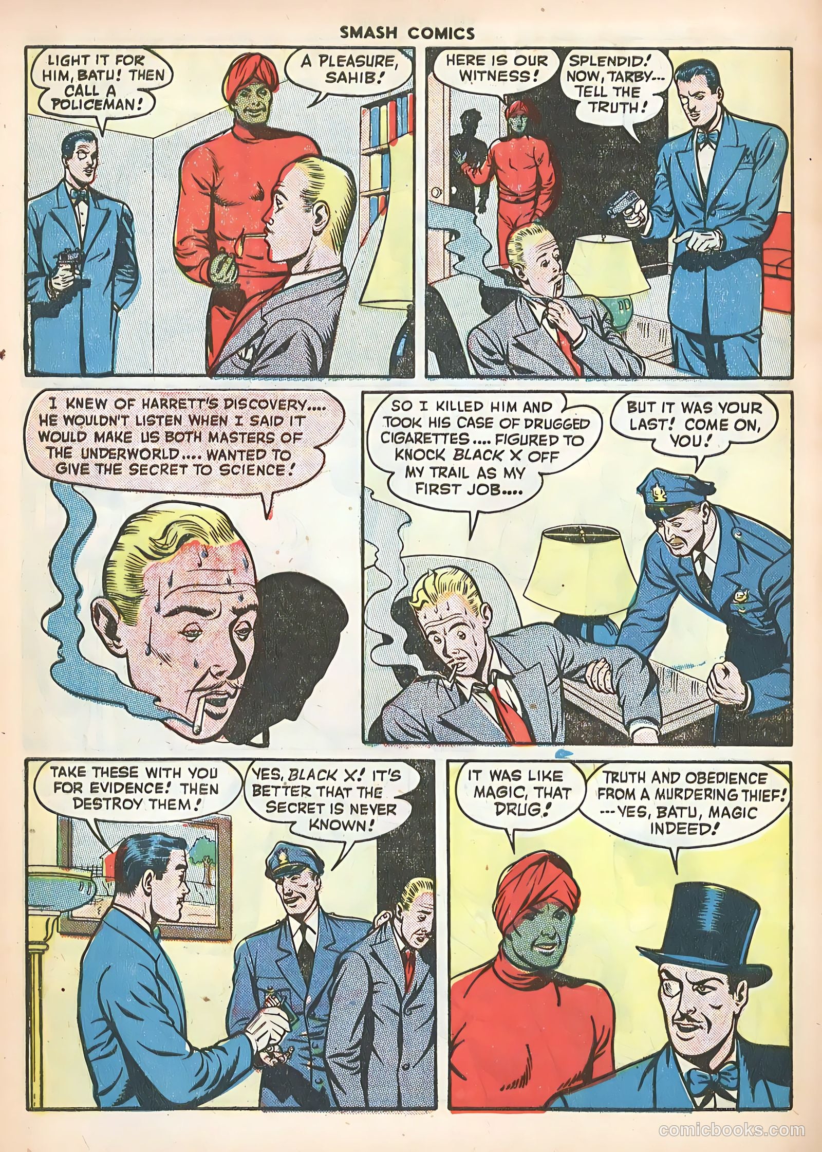 Smash Comics #68 (1946) — page 58 of 60