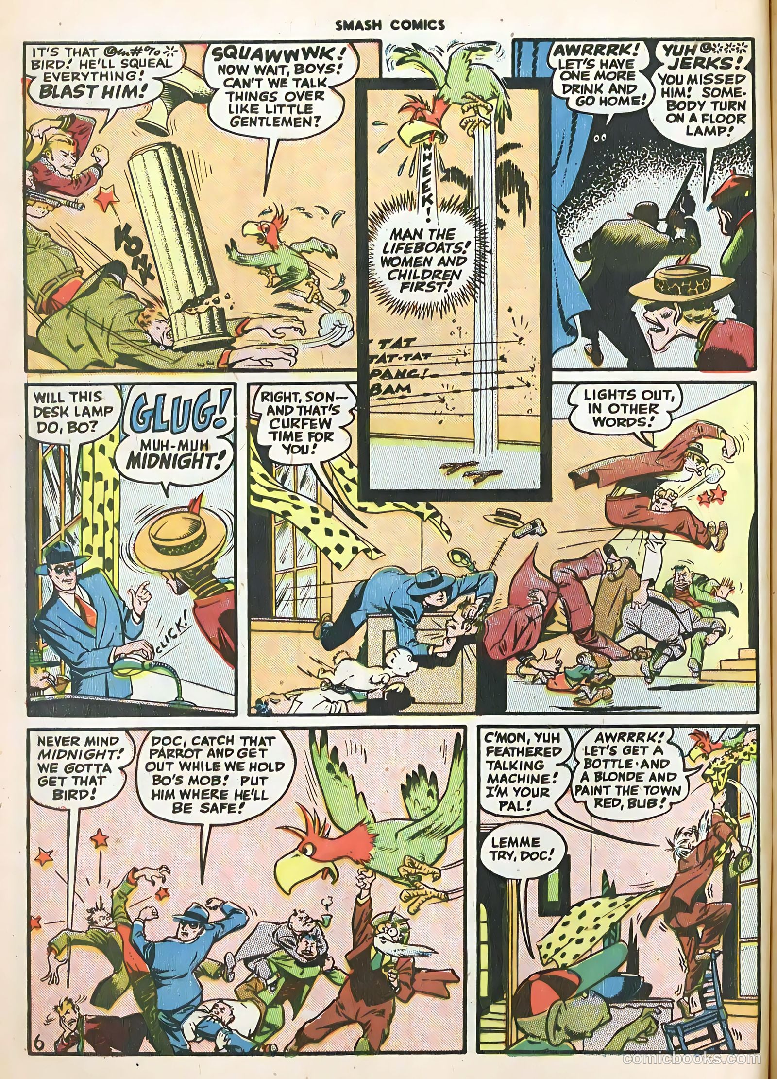 Smash Comics #69 (1947) — page 8 of 60