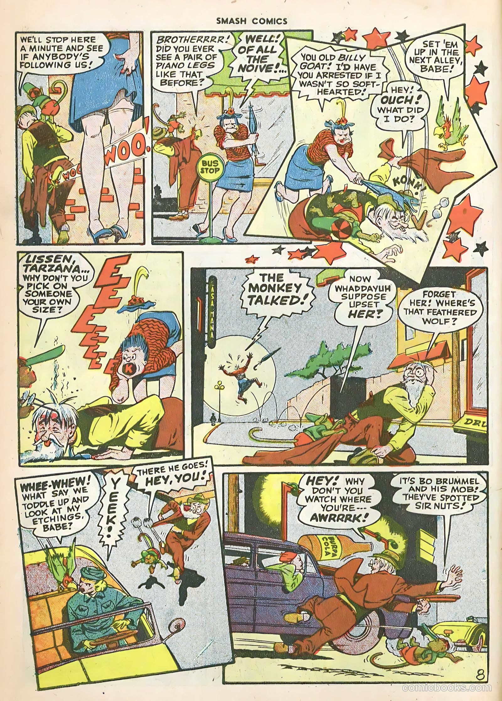 Smash Comics #69 (1947) — page 10 of 60