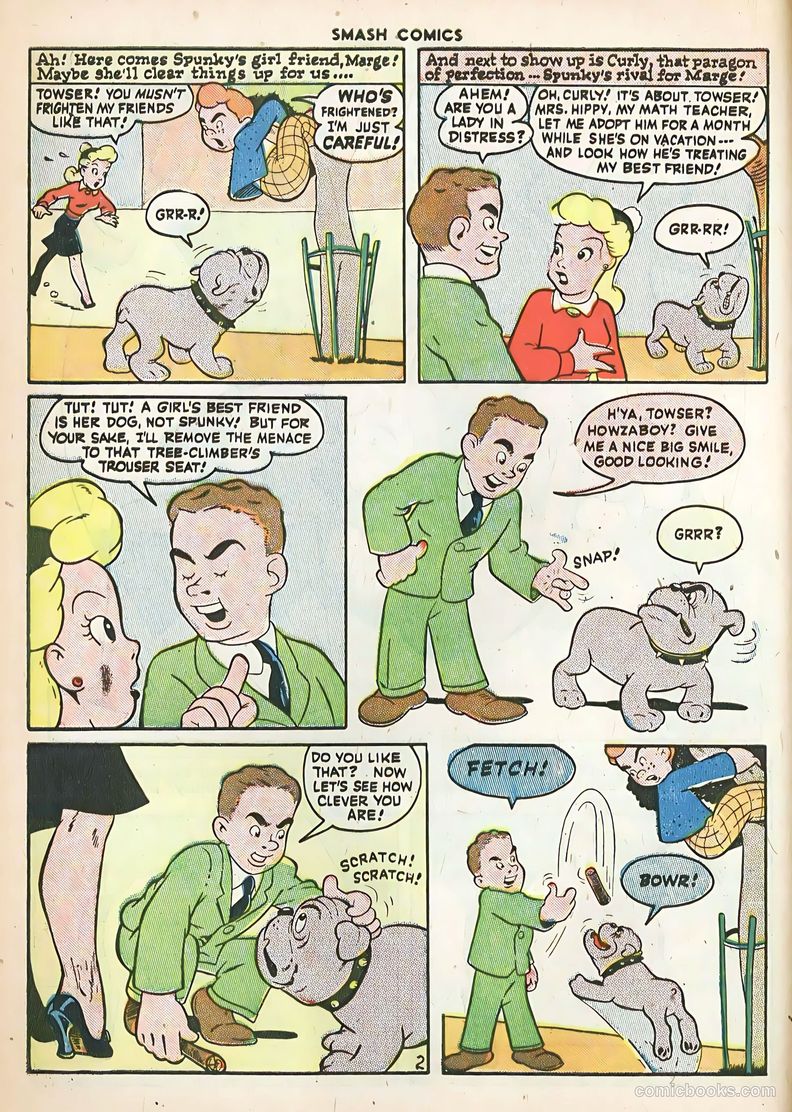 Smash Comics #69 (1947) — page 16 of 60