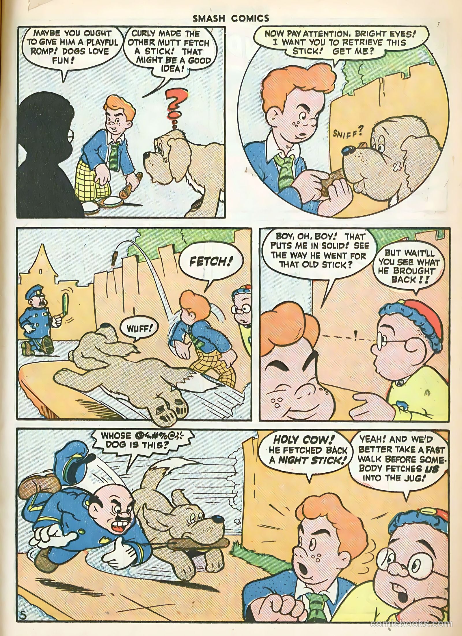 Smash Comics #69 (1947) — page 19 of 60