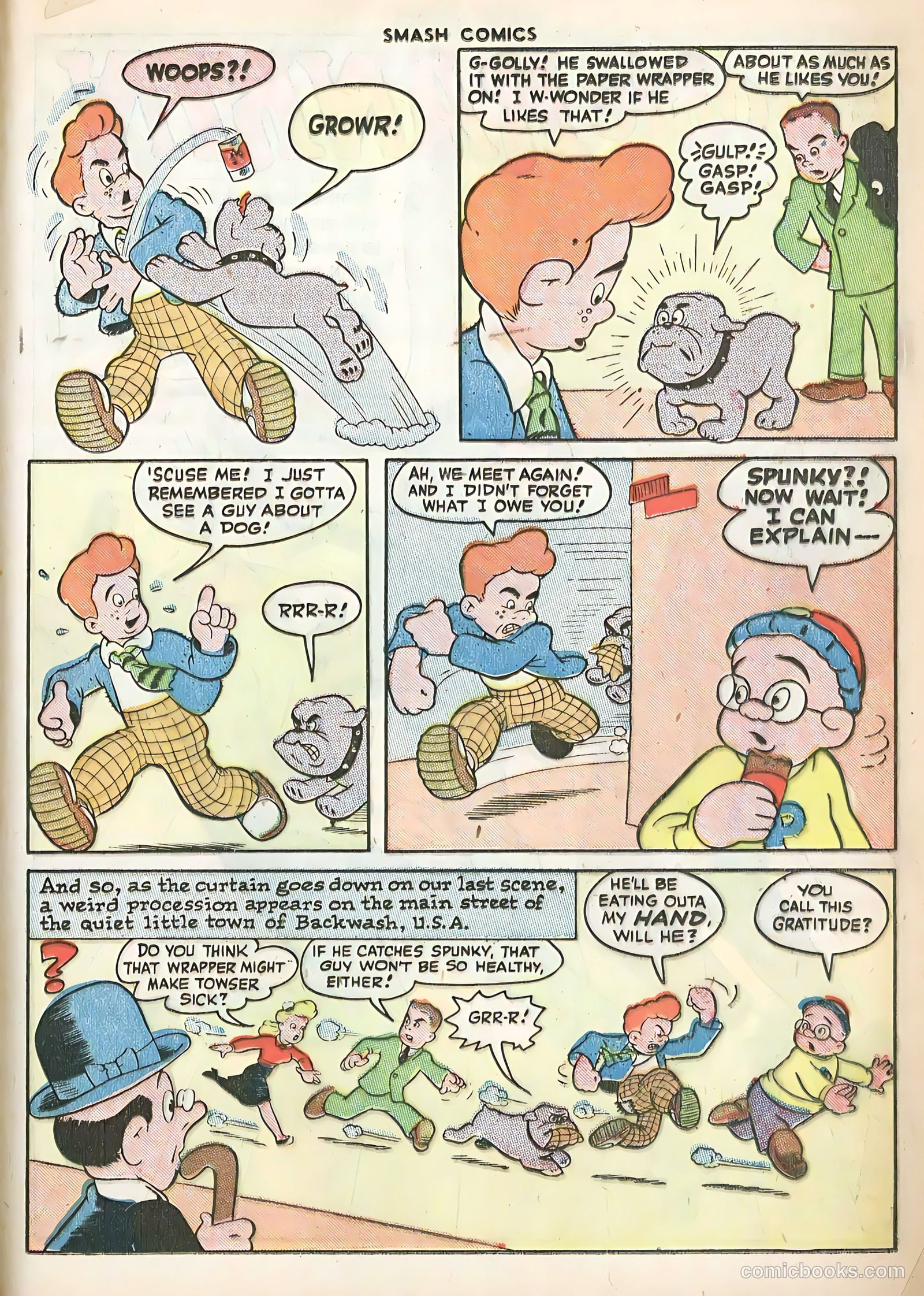 Smash Comics #69 (1947) — page 21 of 60