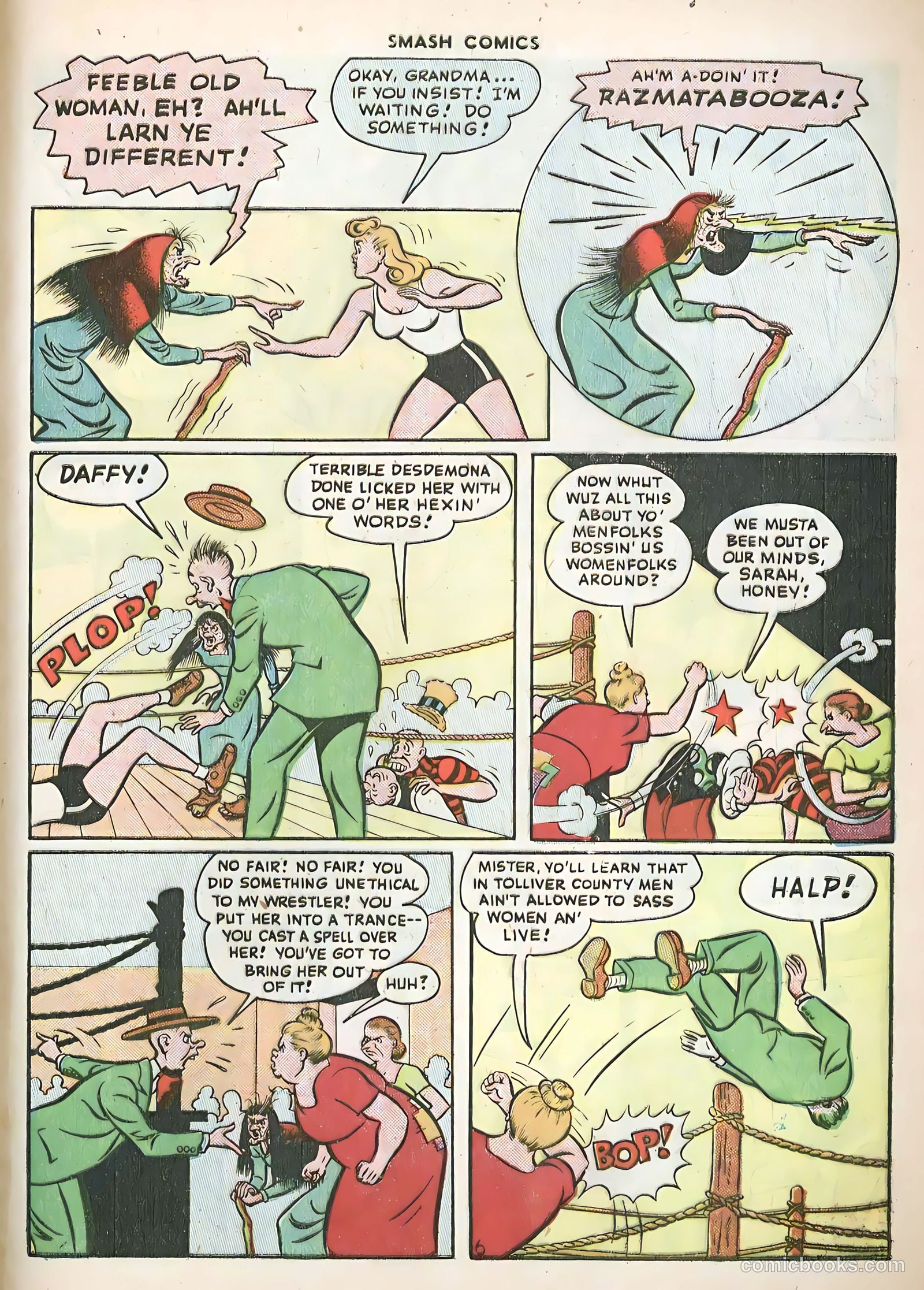 Smash Comics #69 (1947) — page 49 of 60