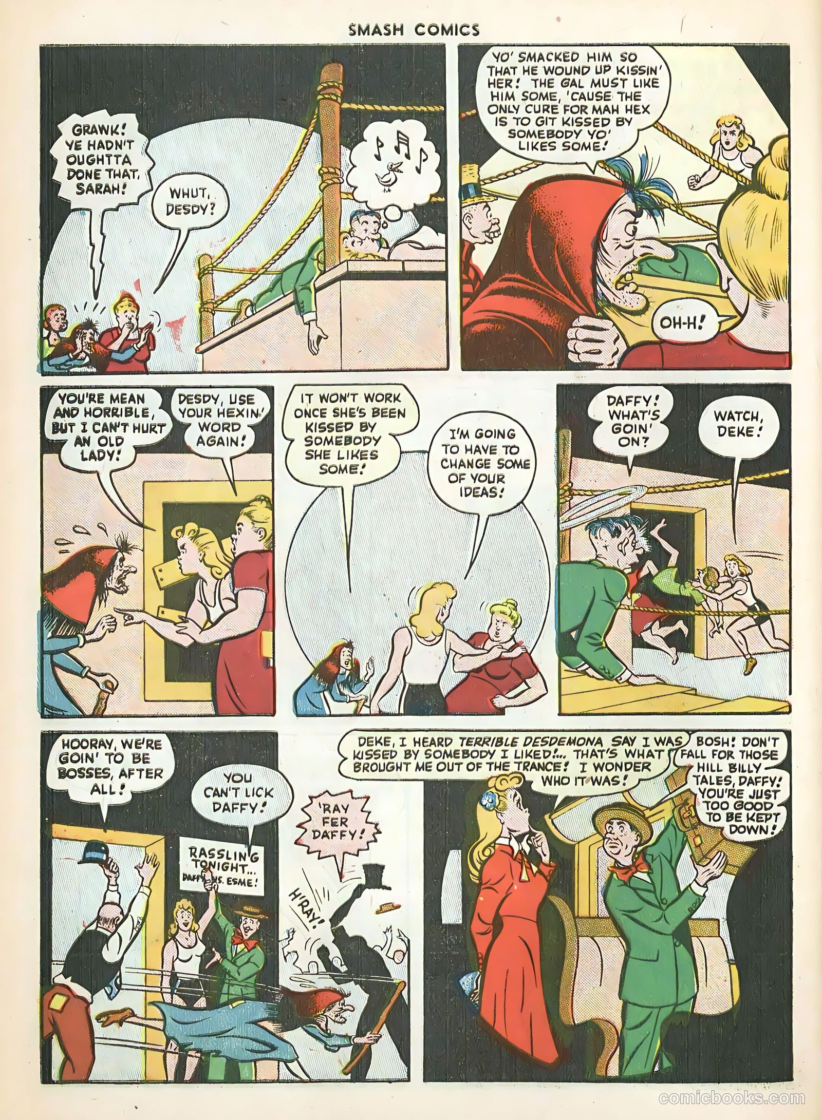 Smash Comics #69 (1947) — page 50 of 60