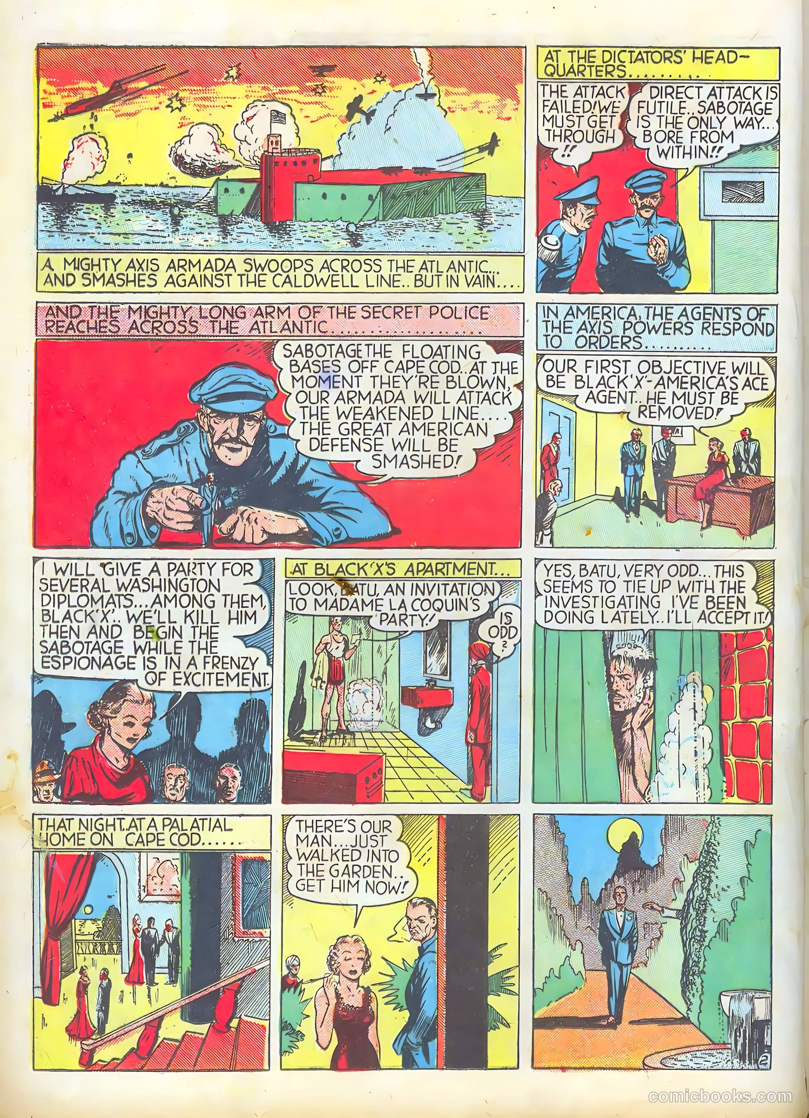 Smash Comics #7 (1940) — page 4 of 68