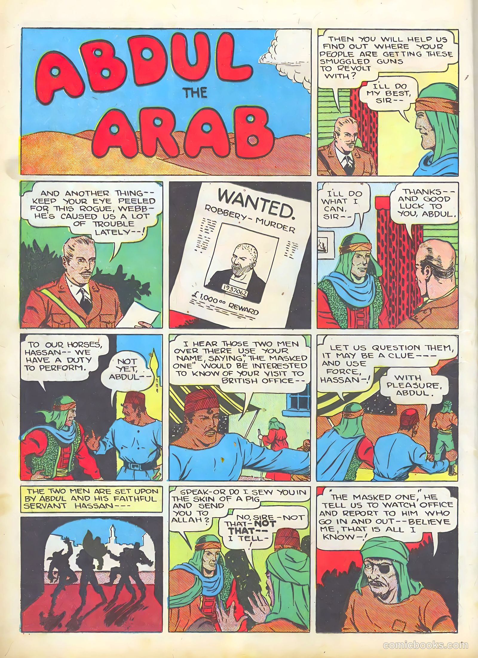 Smash Comics #7 (1940) — page 12 of 68