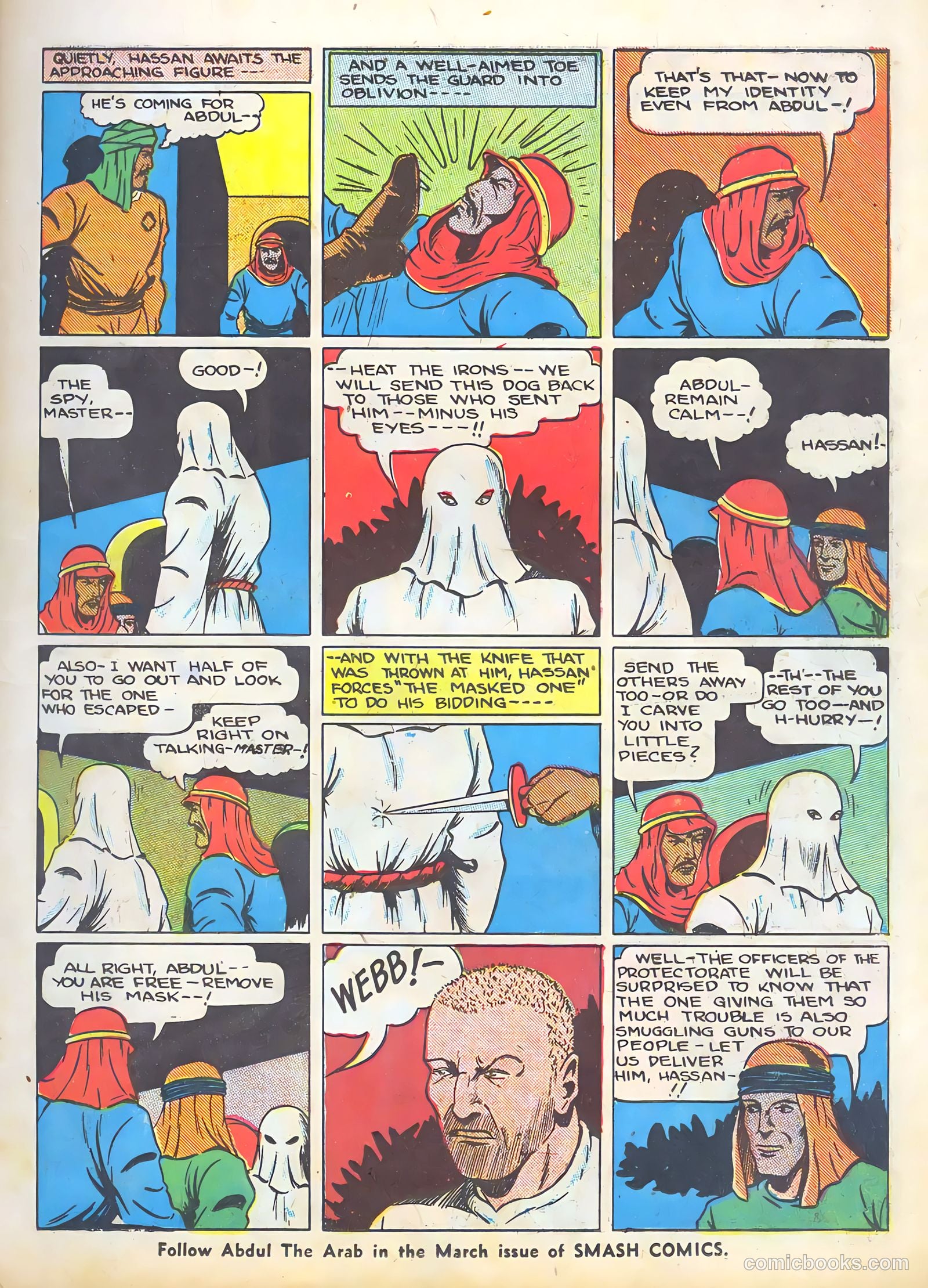 Smash Comics #7 (1940) — page 15 of 68
