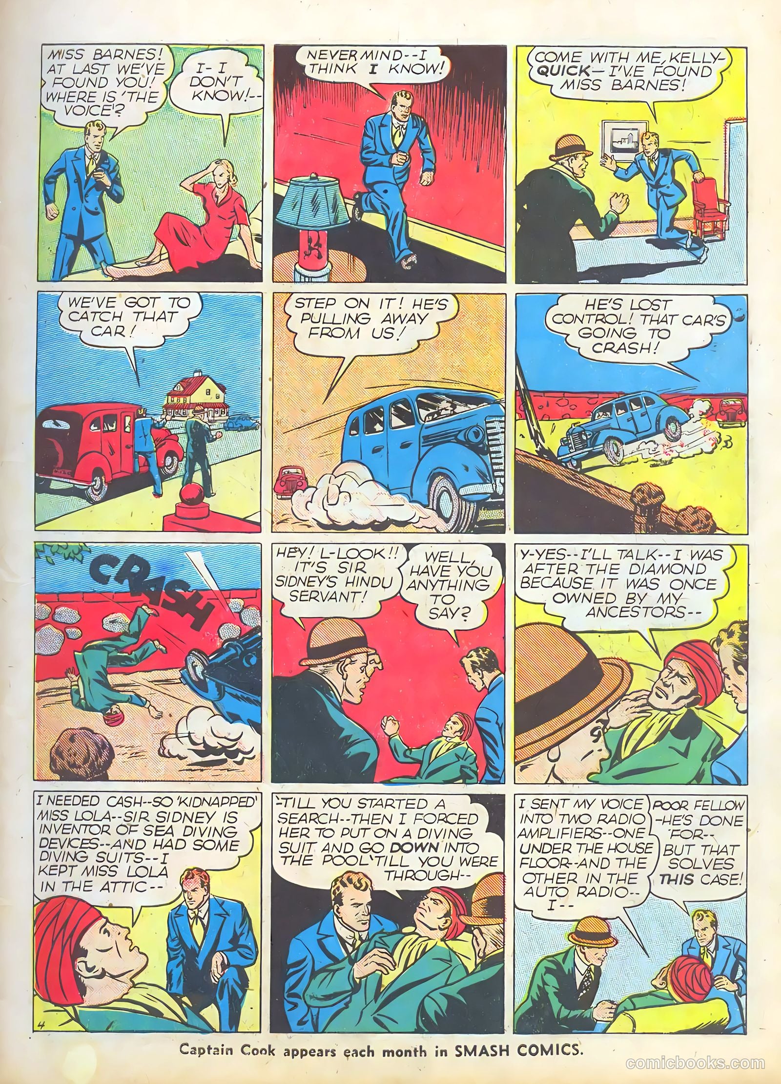 Smash Comics #7 (1940) — page 19 of 68