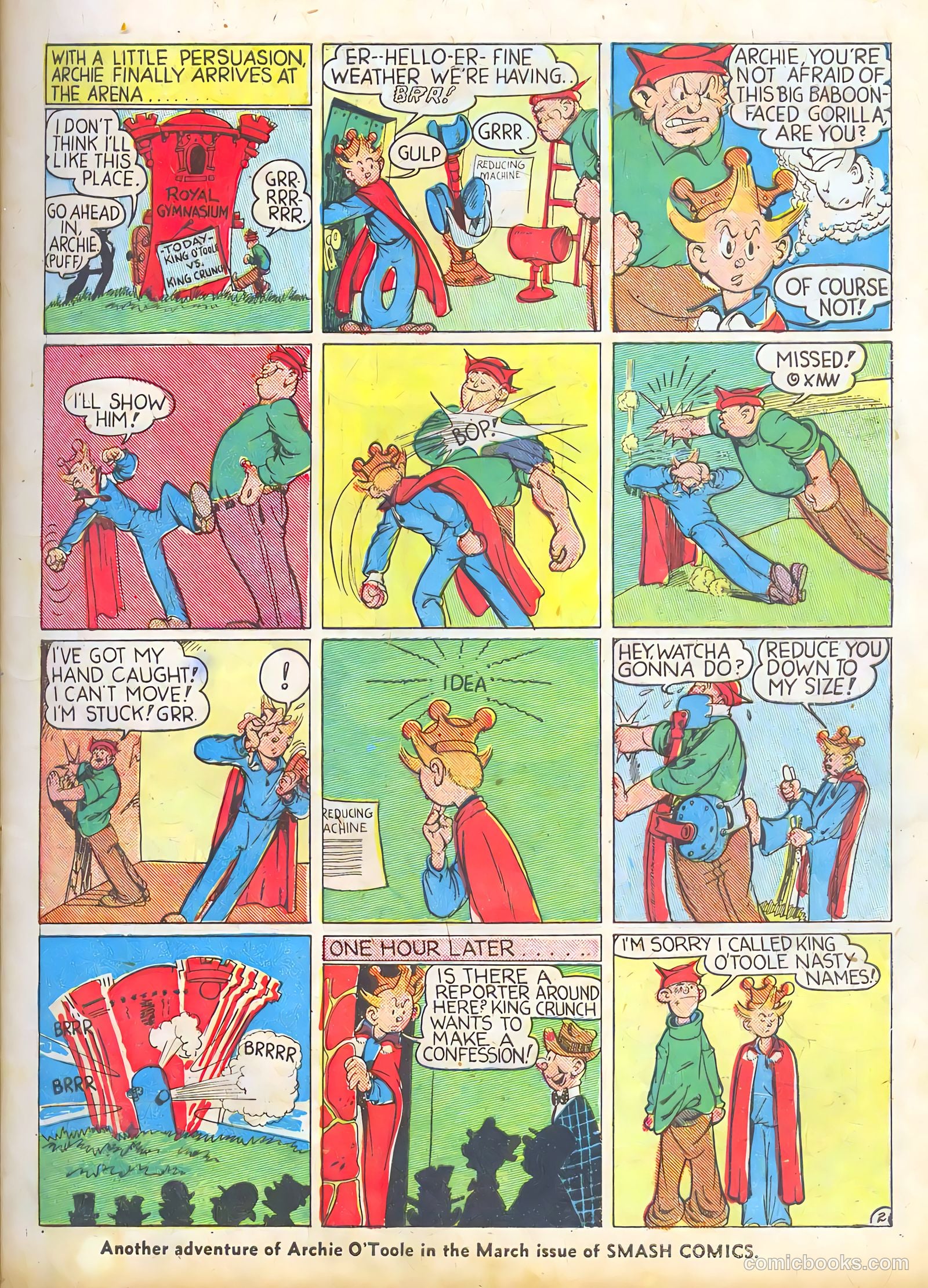 Smash Comics #7 (1940) — page 21 of 68