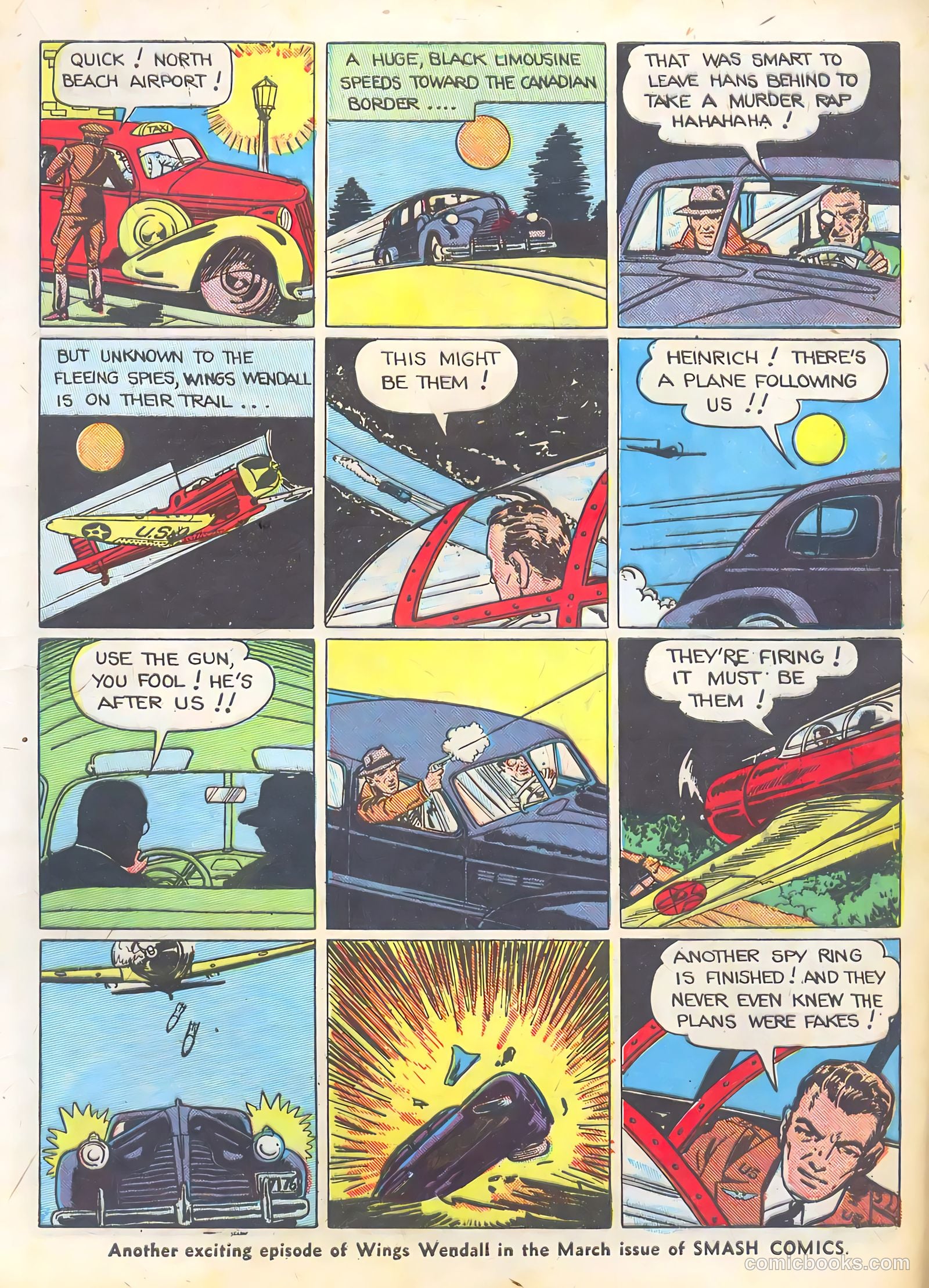 Smash Comics #7 (1940) — page 33 of 68