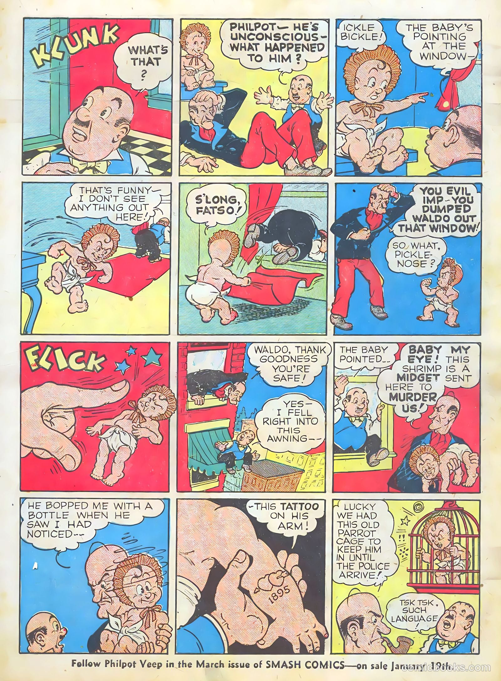 Smash Comics #7 (1940) — page 35 of 68