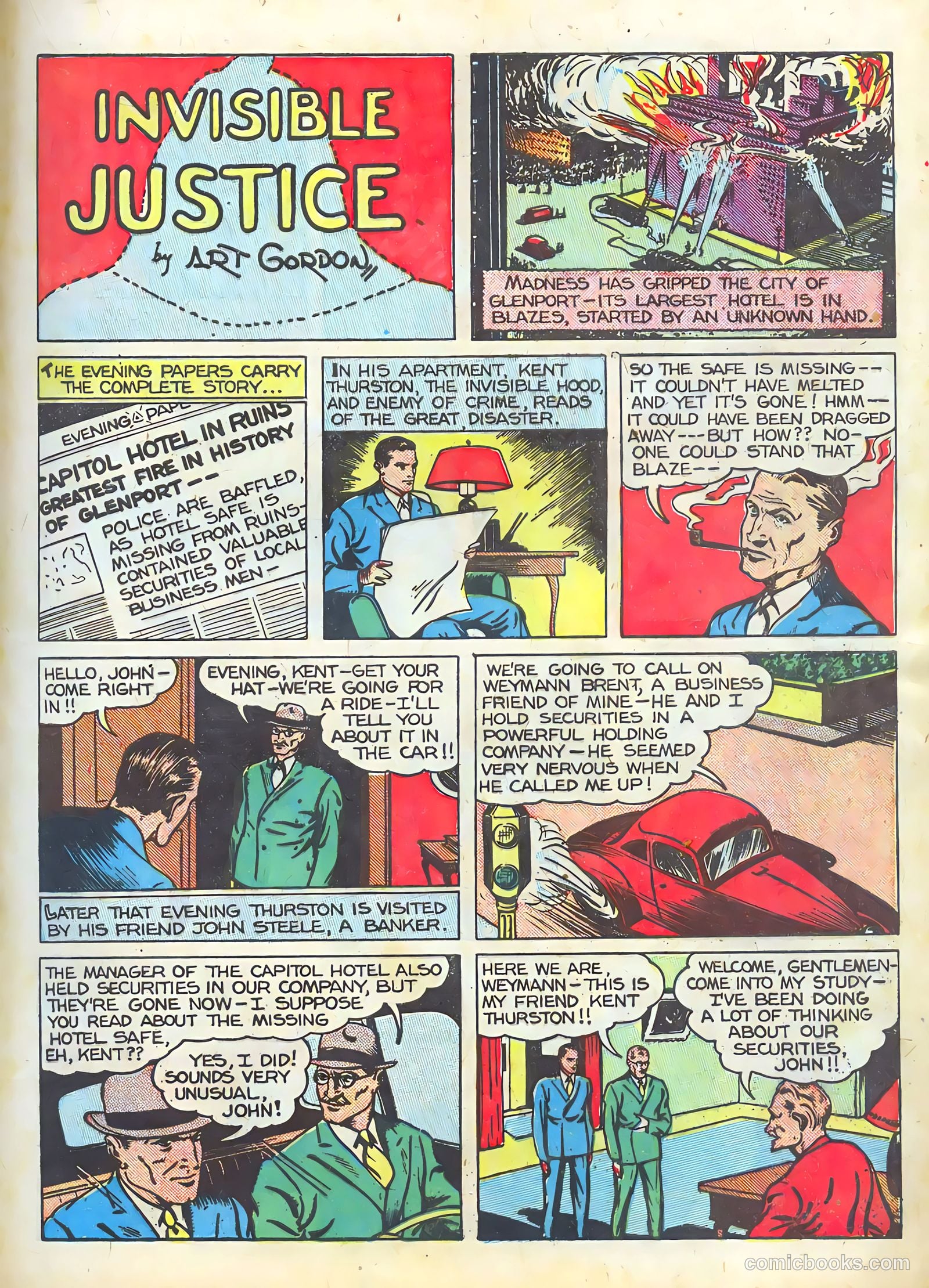 Smash Comics #7 (1940) — page 37 of 68