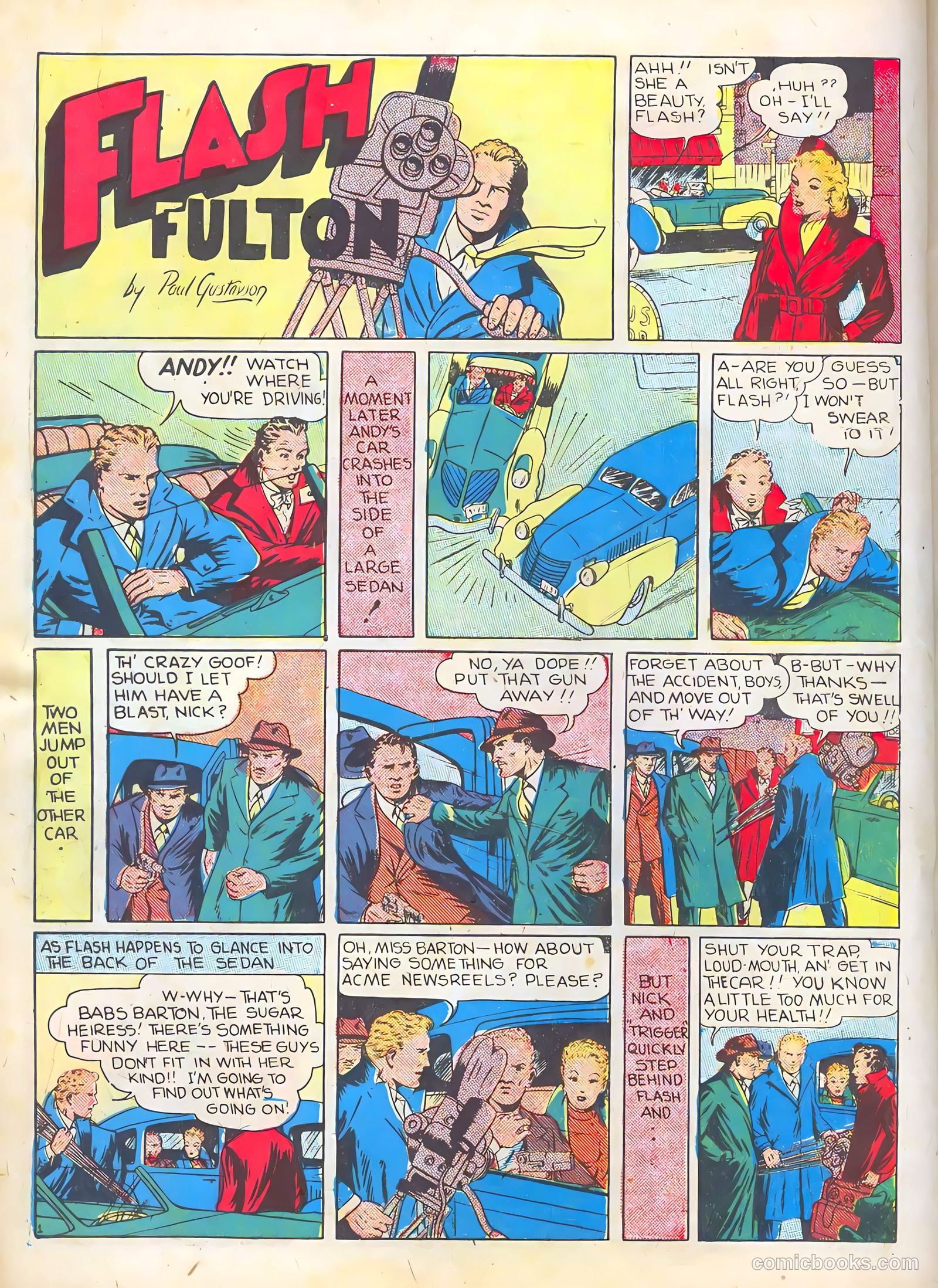 Smash Comics #7 (1940) — page 42 of 68