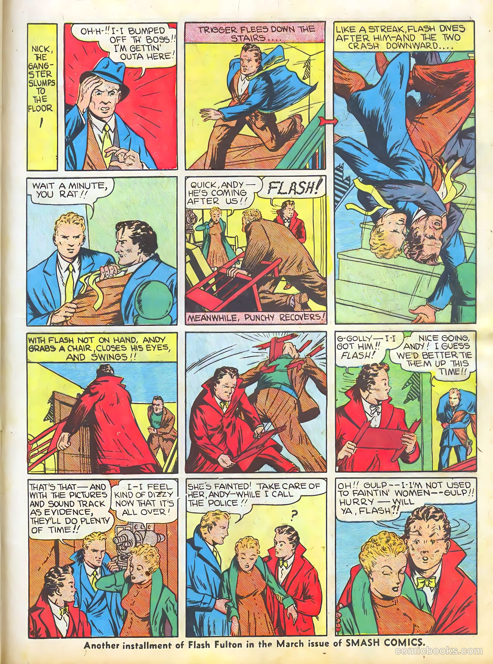 Smash Comics #7 (1940) — page 45 of 68