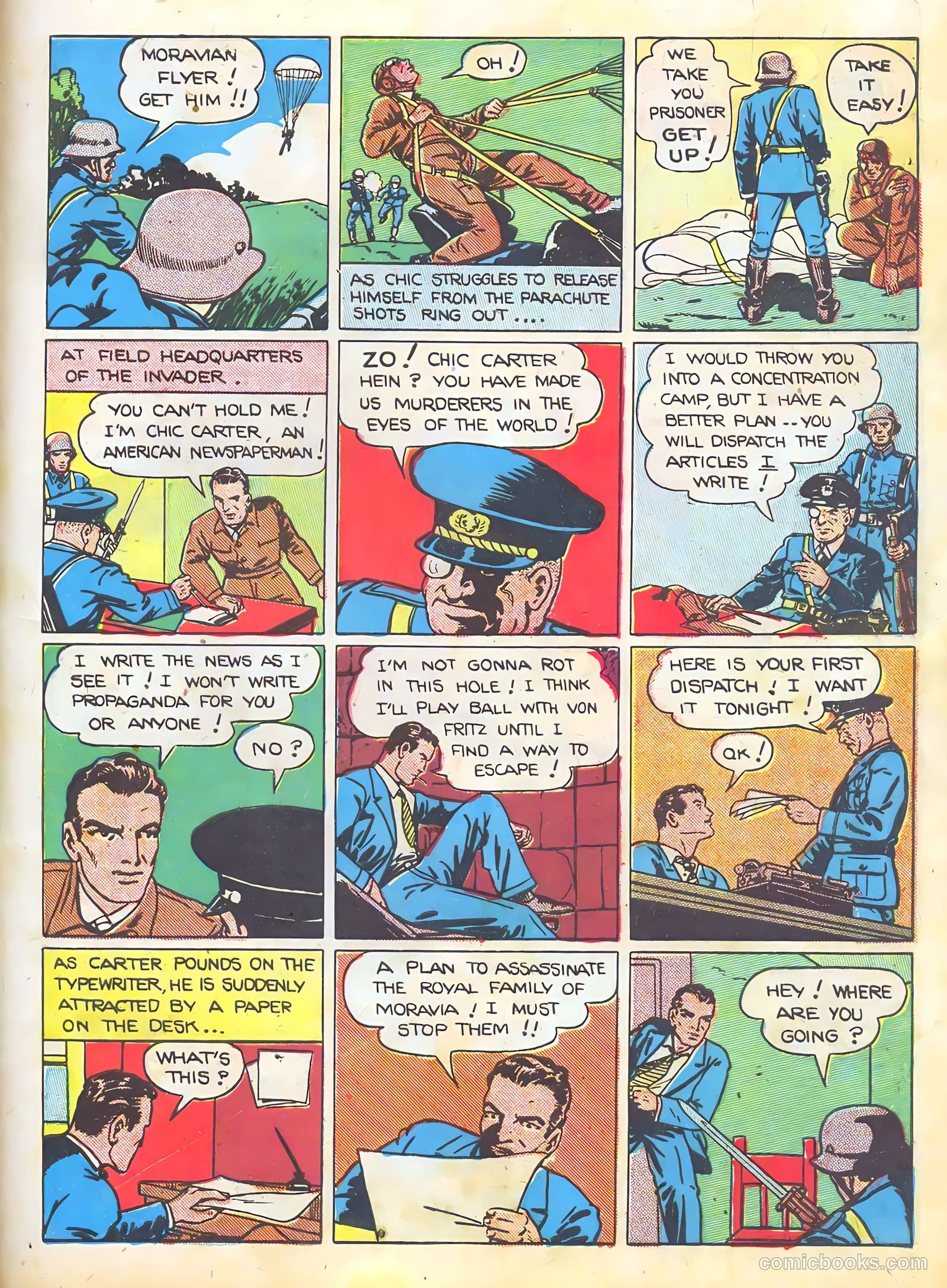 Smash Comics #7 (1940) — page 47 of 68