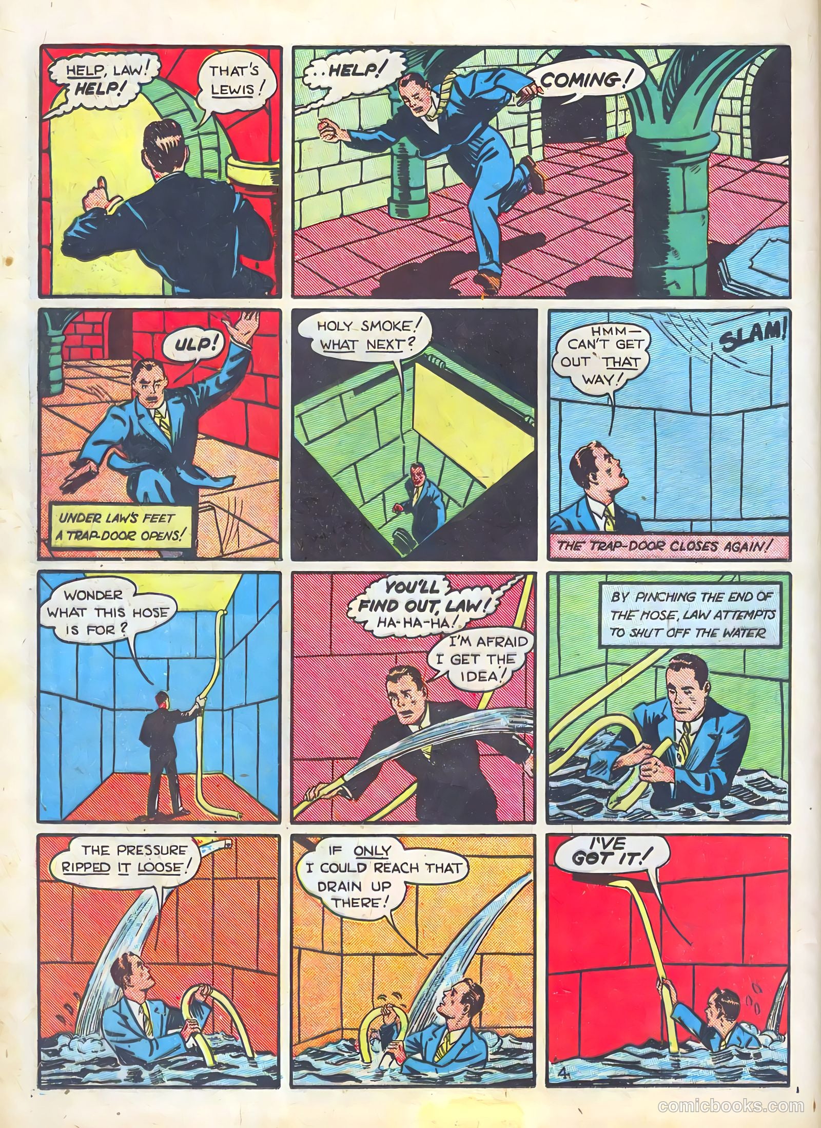 Smash Comics #7 (1940) — page 56 of 68