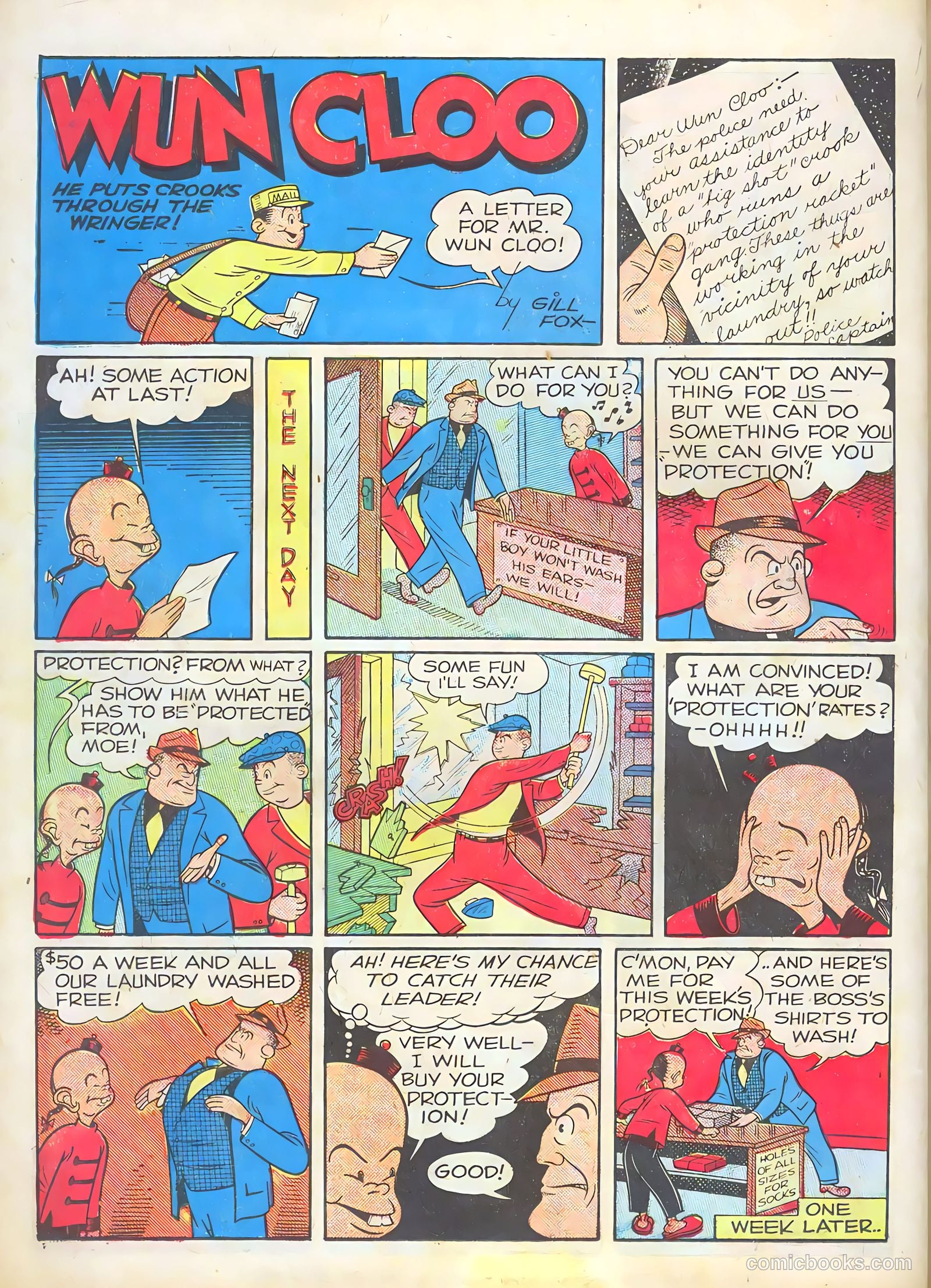 Smash Comics #7 (1940) — page 58 of 68