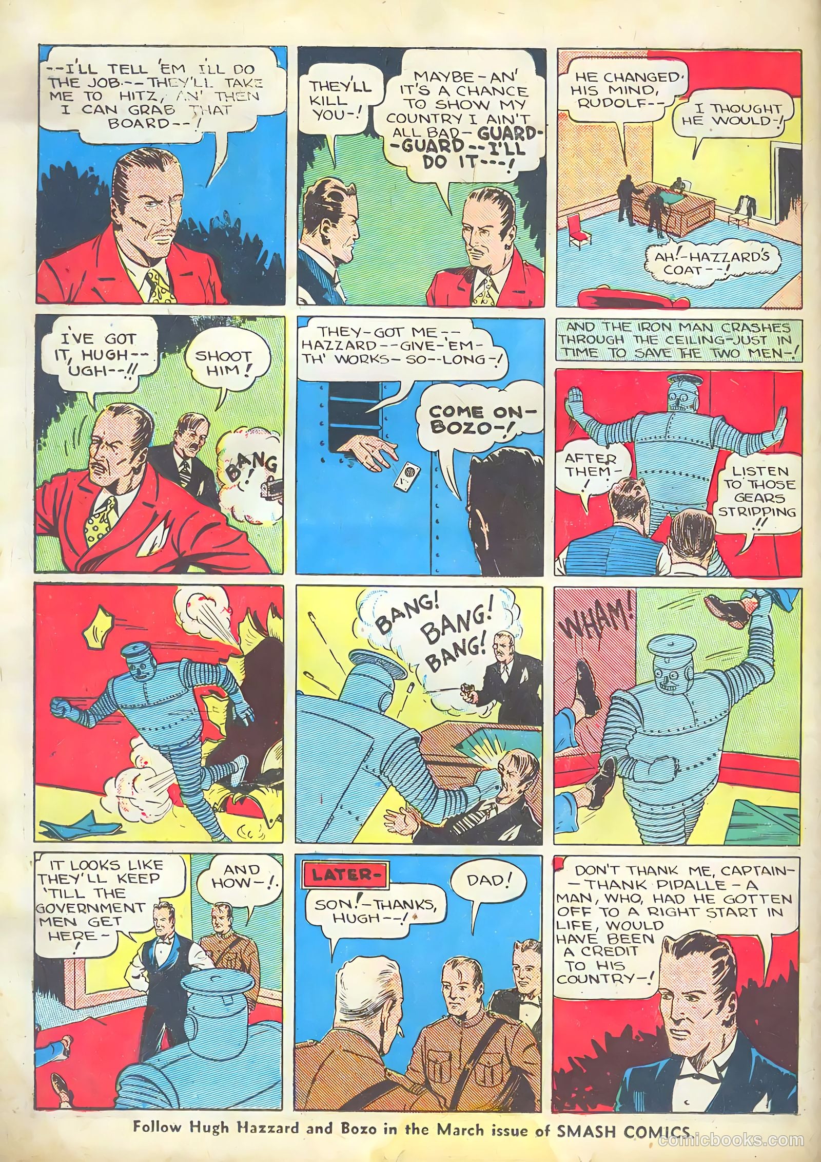 Smash Comics #7 (1940) — page 66 of 68