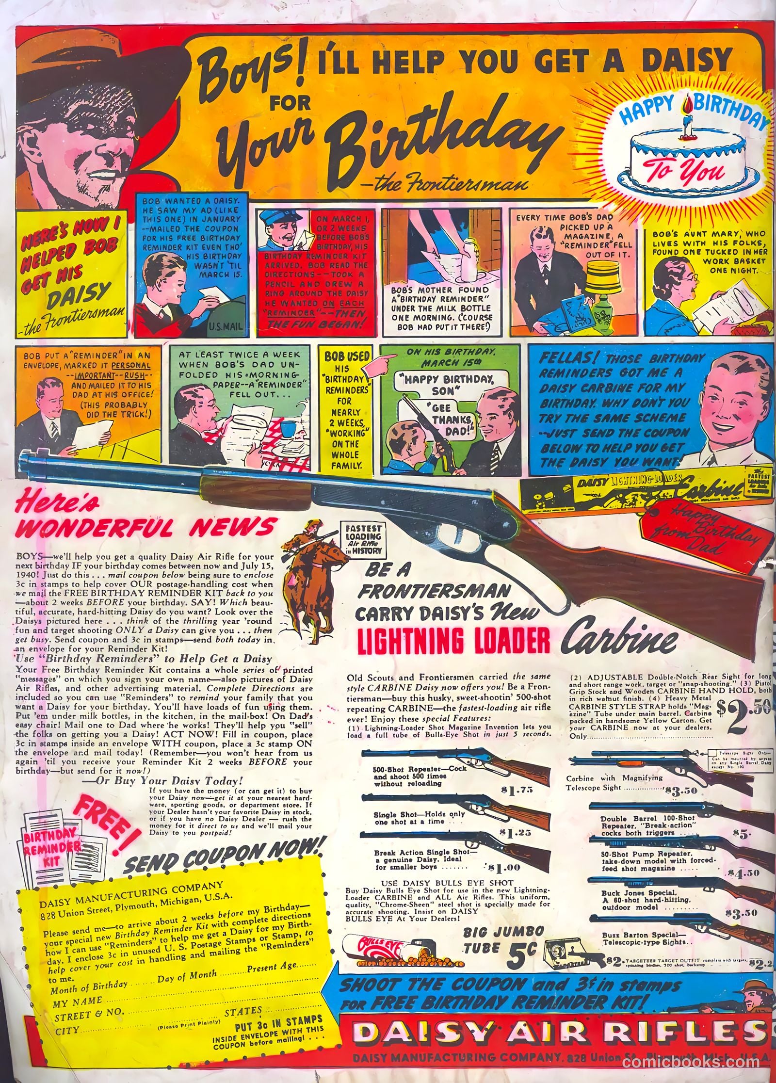 Smash Comics #7 (1940) — page 68 of 68
