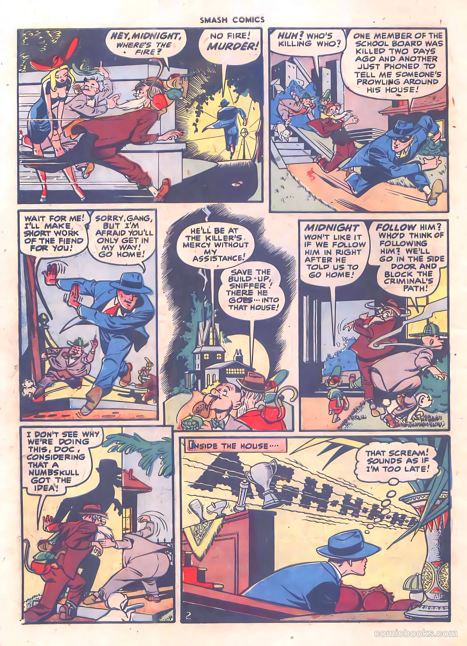 Smash Comics #70 (1947) — page 4 of 60