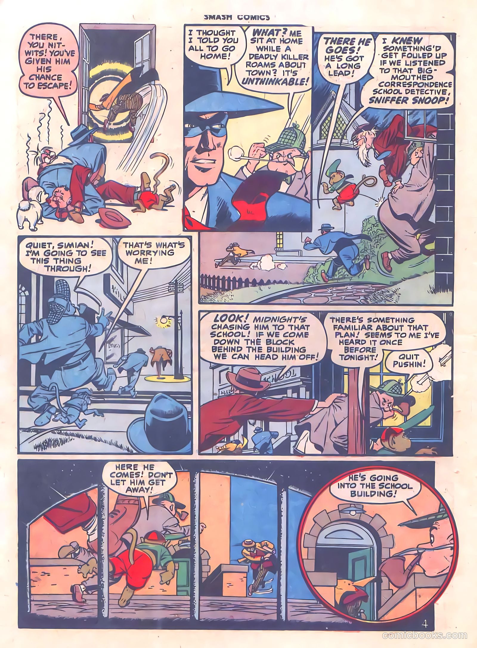 Smash Comics #70 (1947) — page 6 of 60
