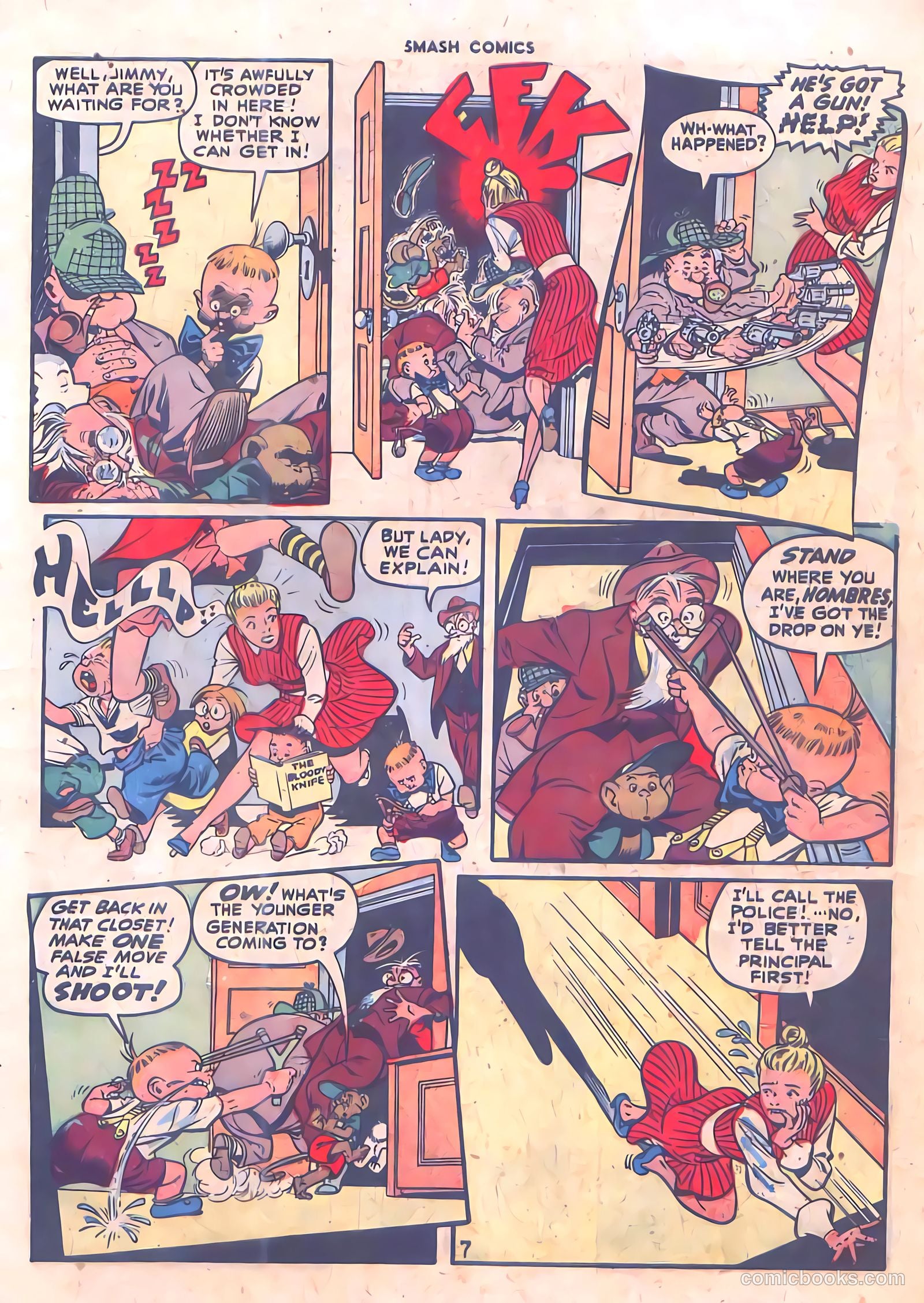 Smash Comics #70 (1947) — page 9 of 60