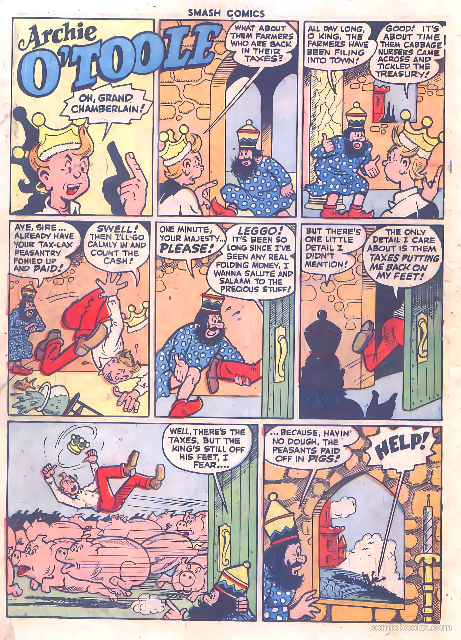 Smash Comics #70 (1947) — page 22 of 60