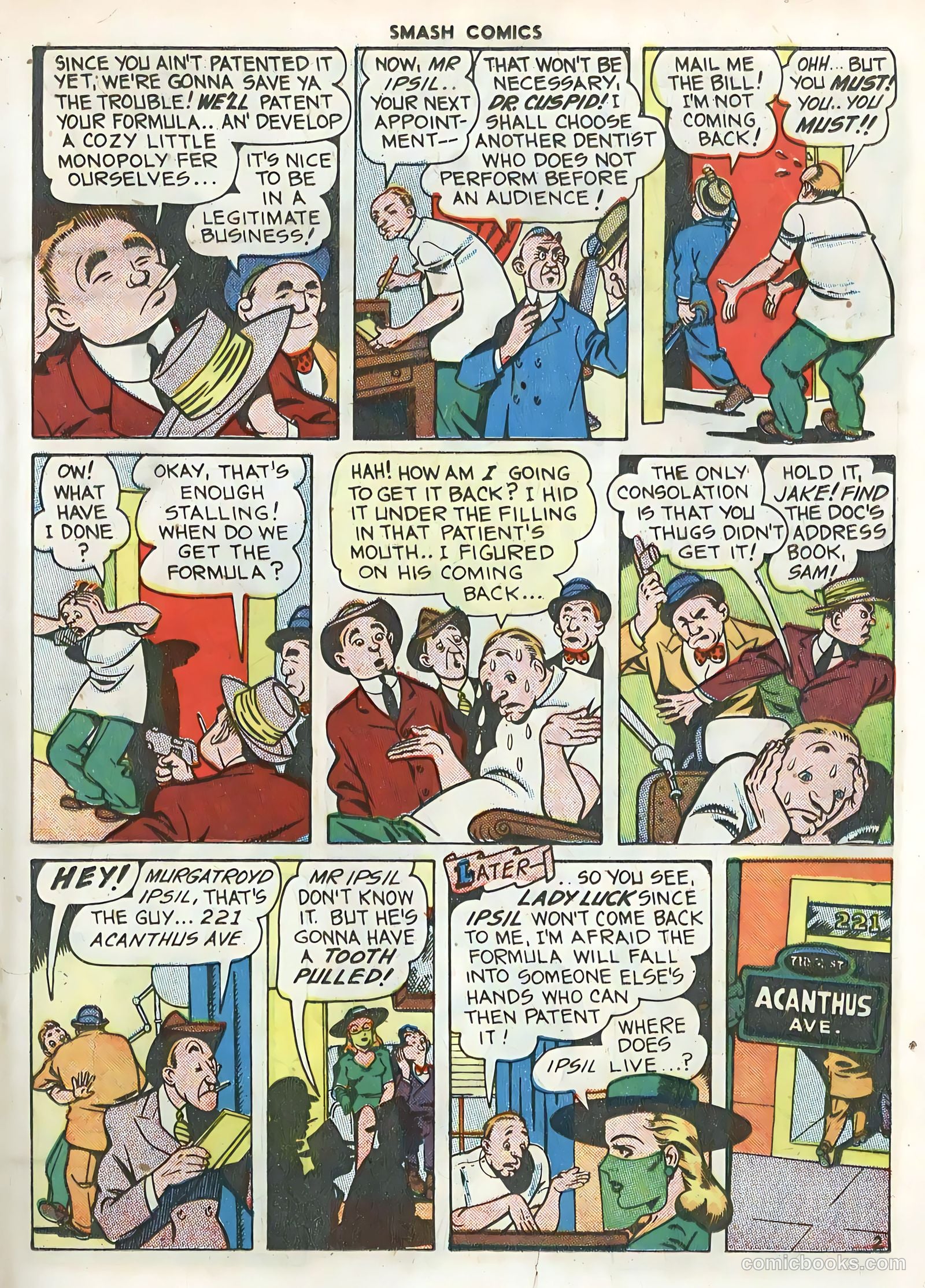 Smash Comics #70 (1947) — page 31 of 60