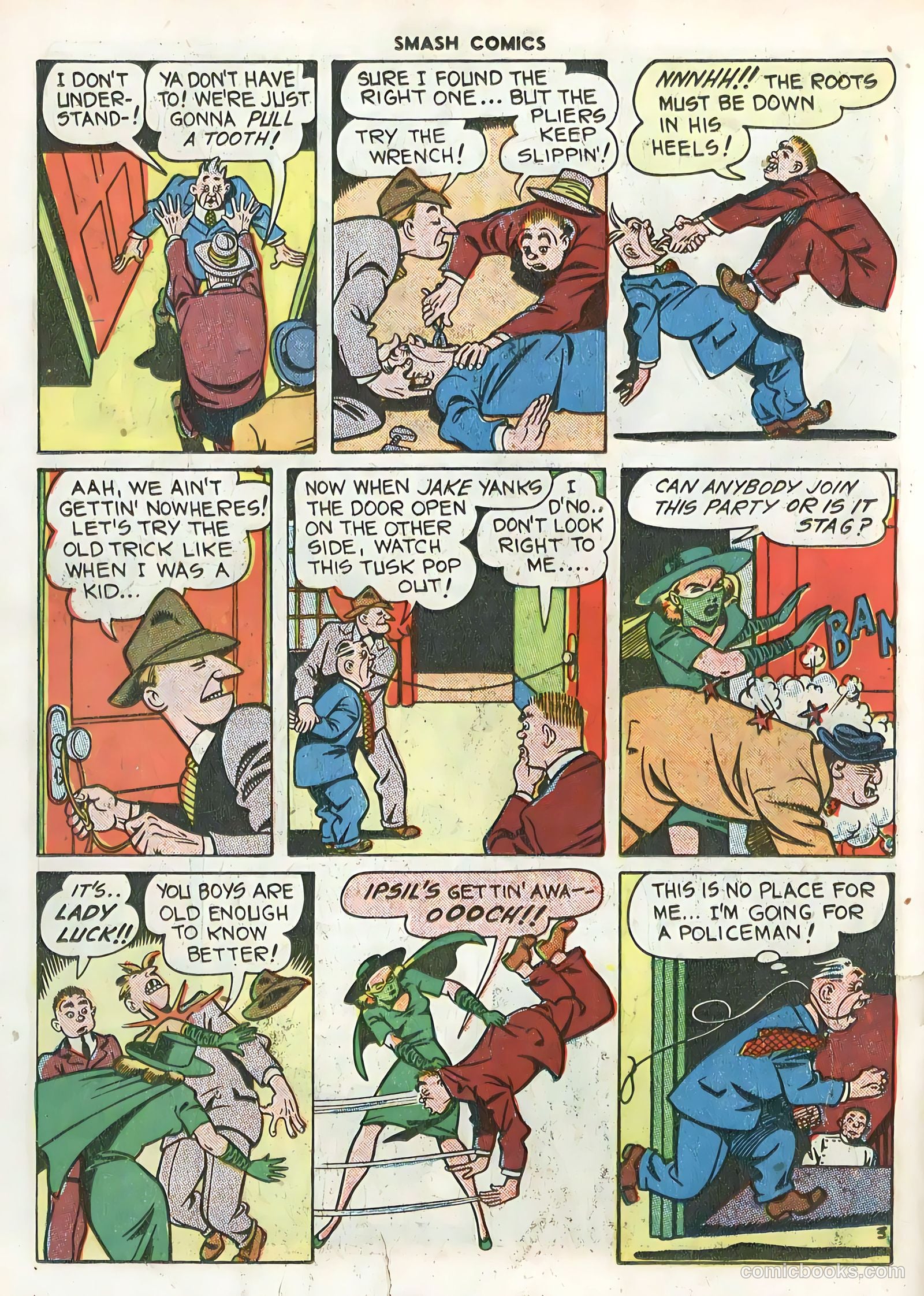 Smash Comics #70 (1947) — page 32 of 60
