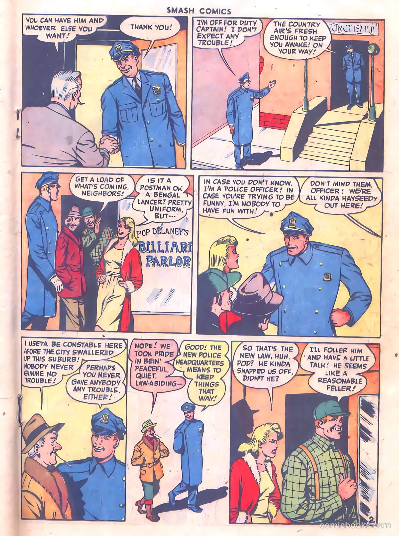 Smash Comics #70 (1947) — page 35 of 60