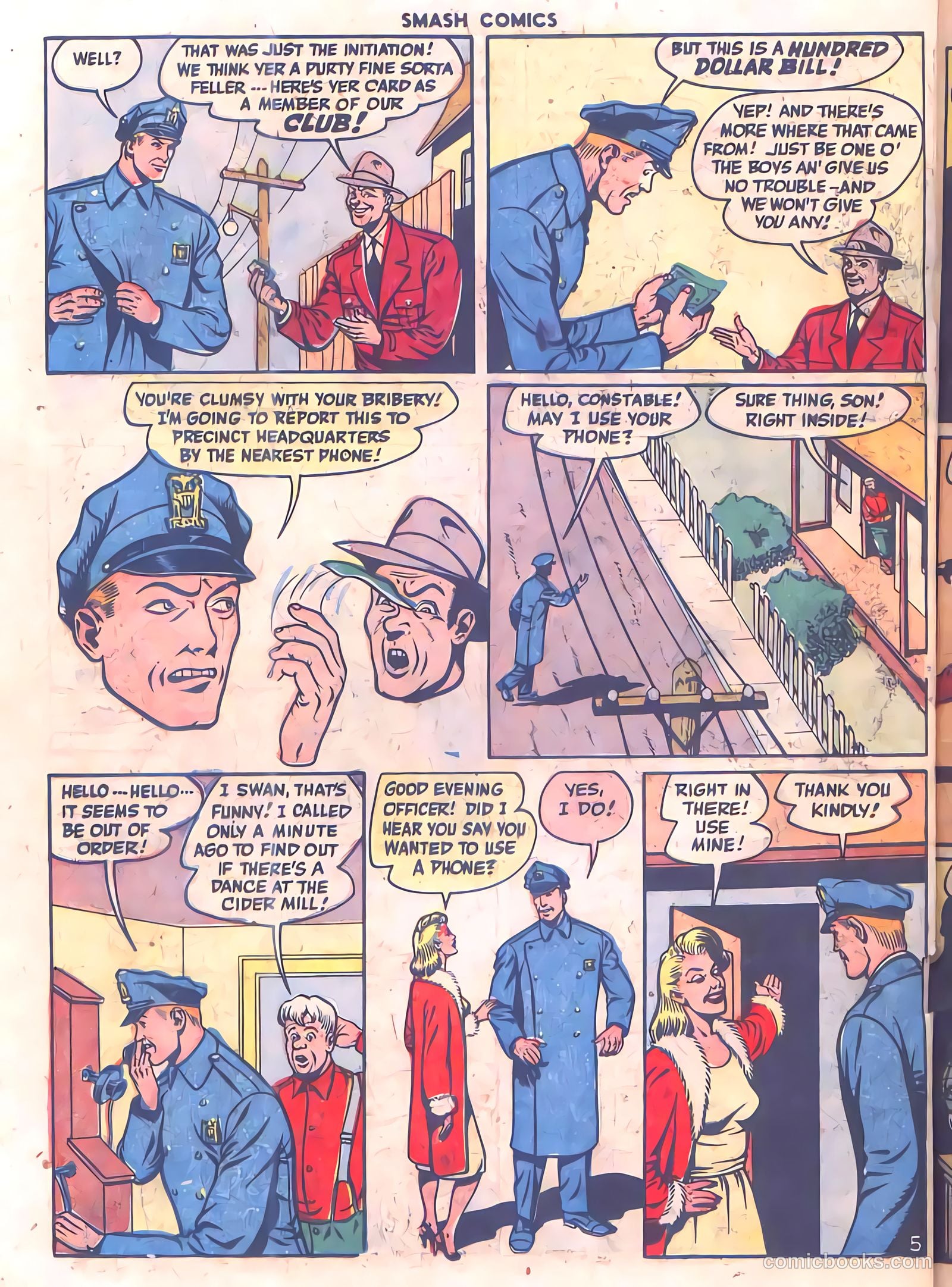 Smash Comics #70 (1947) — page 38 of 60