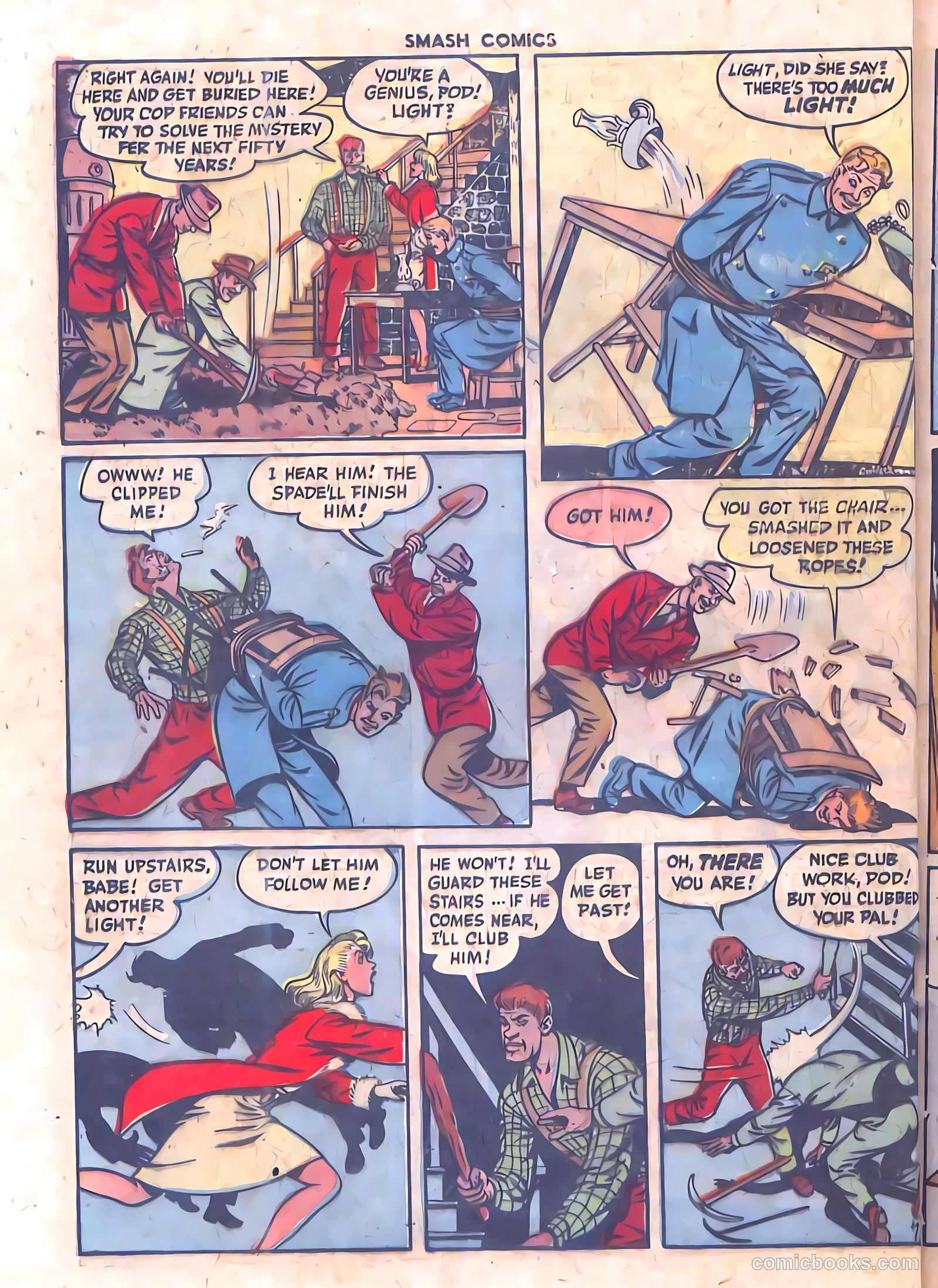 Smash Comics #70 (1947) — page 40 of 60