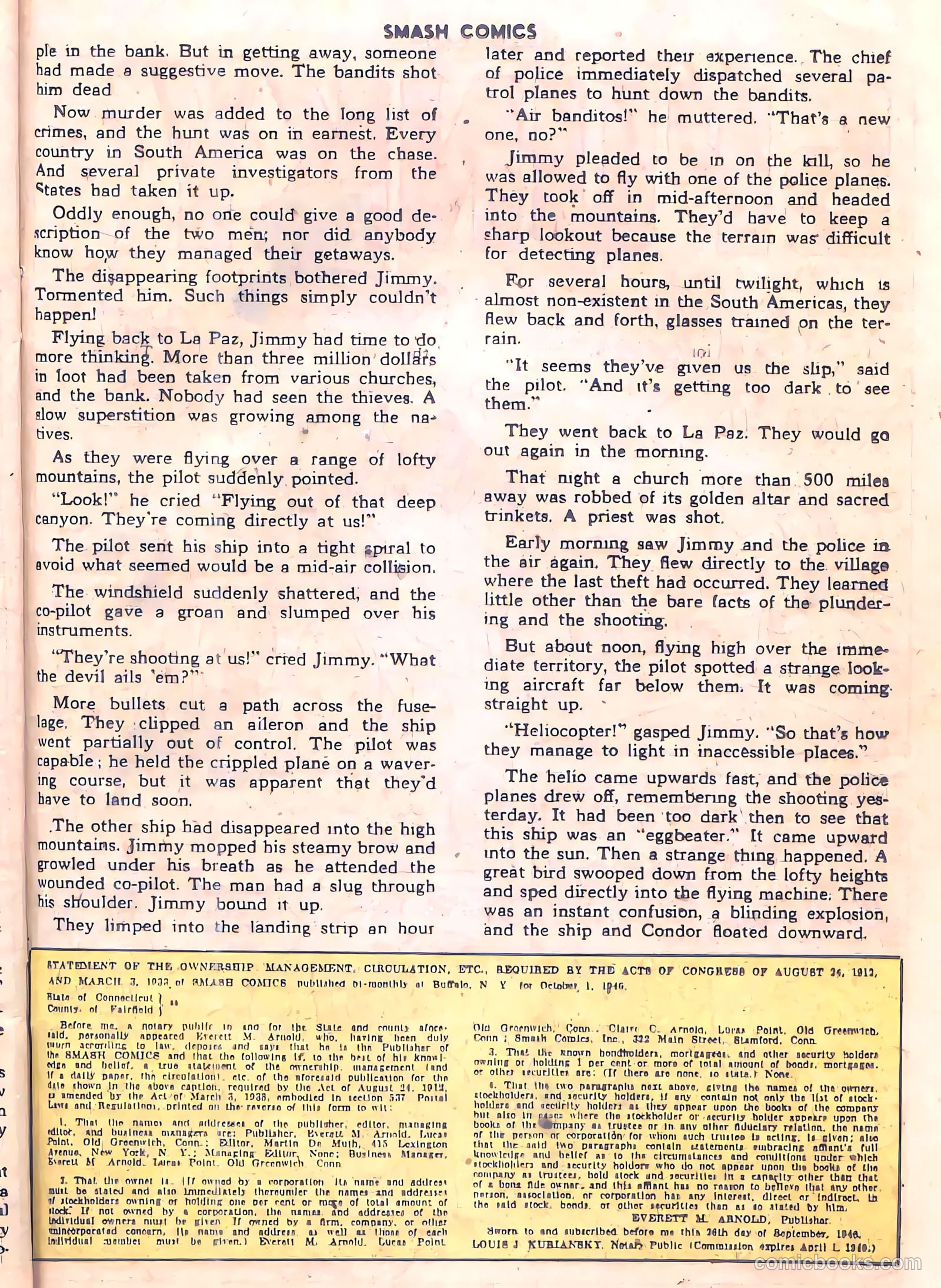 Smash Comics #70 (1947) — page 43 of 60