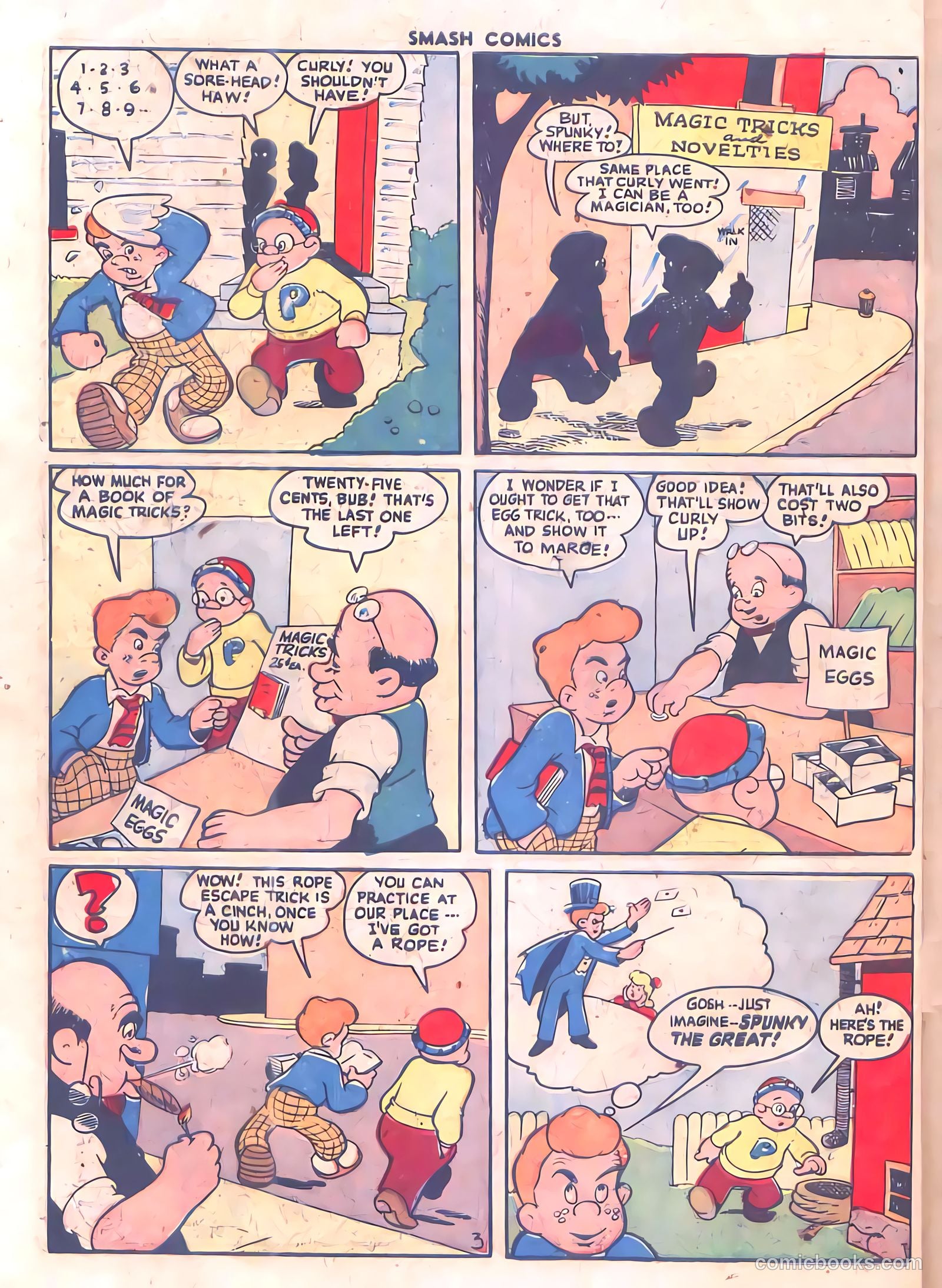 Smash Comics #70 (1947) — page 46 of 60