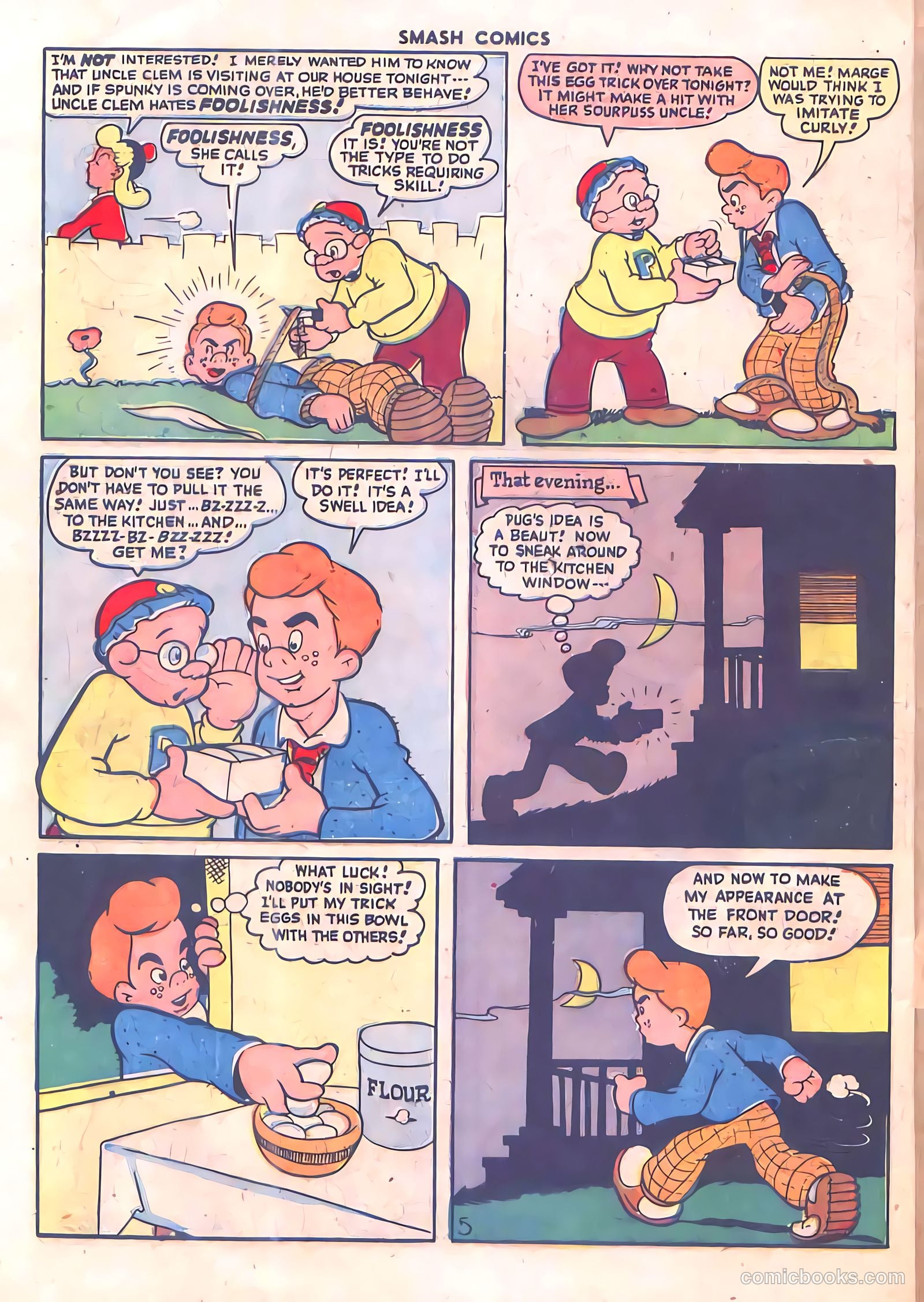 Smash Comics #70 (1947) — page 48 of 60