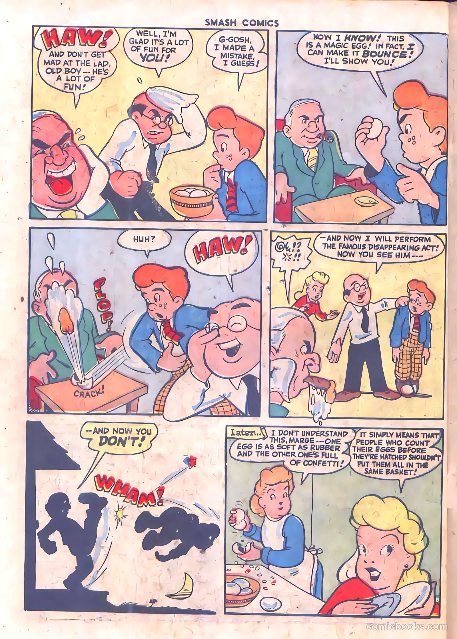 Smash Comics #70 (1947) — page 50 of 60